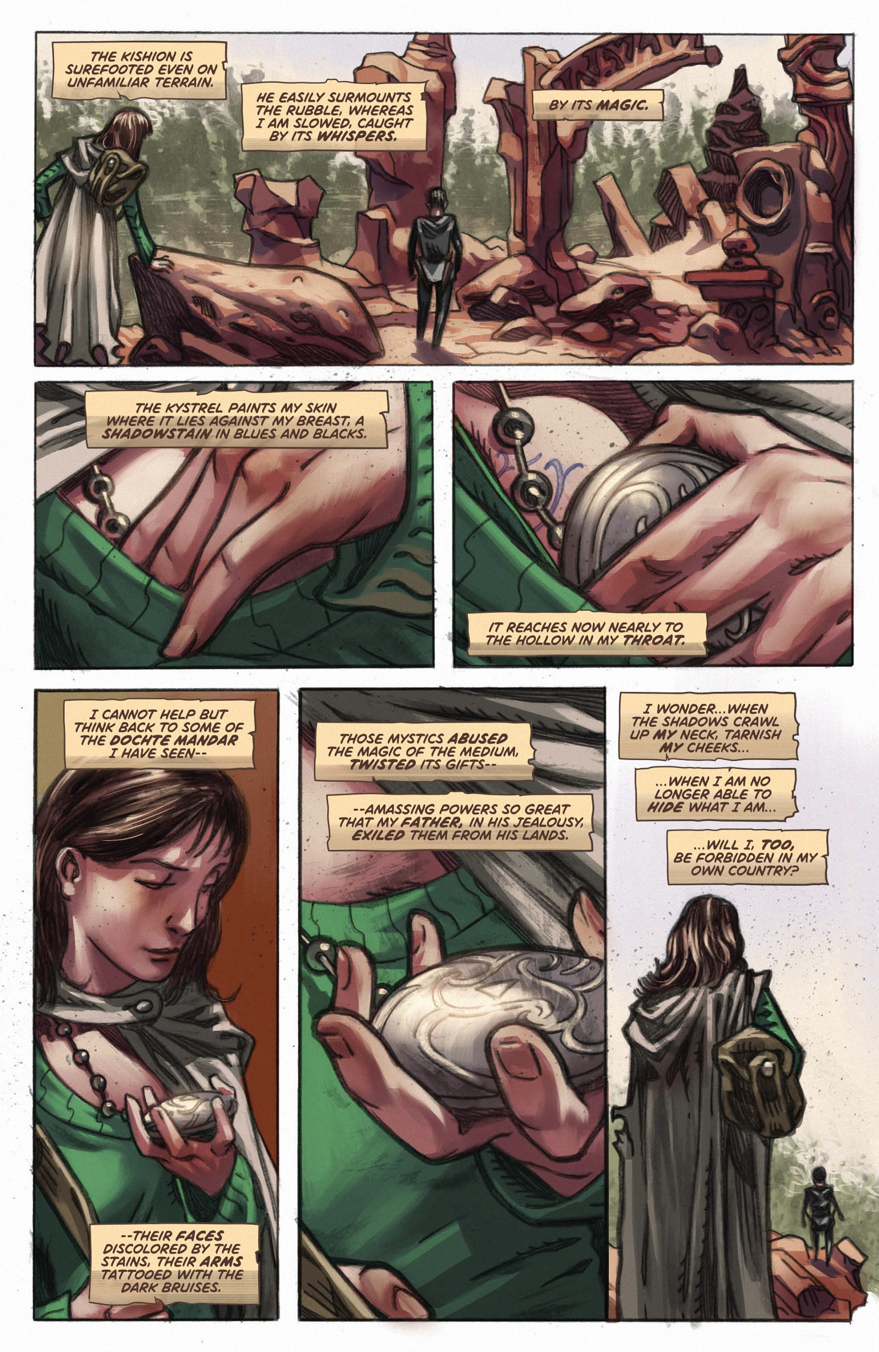 Read online Muirwood: The Lost Abbey comic -  Issue #4 - 6