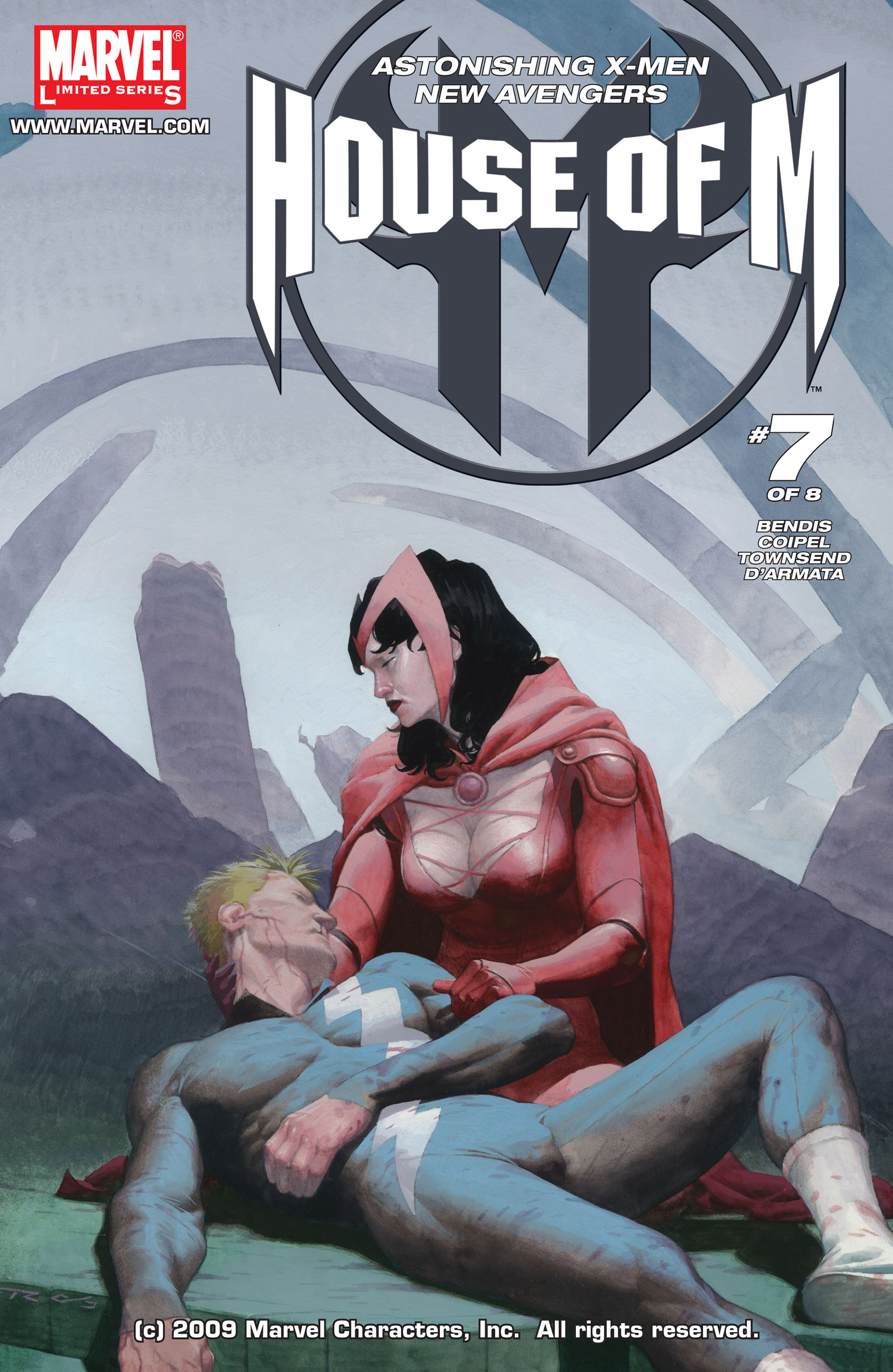 Read online House of M (2005) comic -  Issue #7 - 1