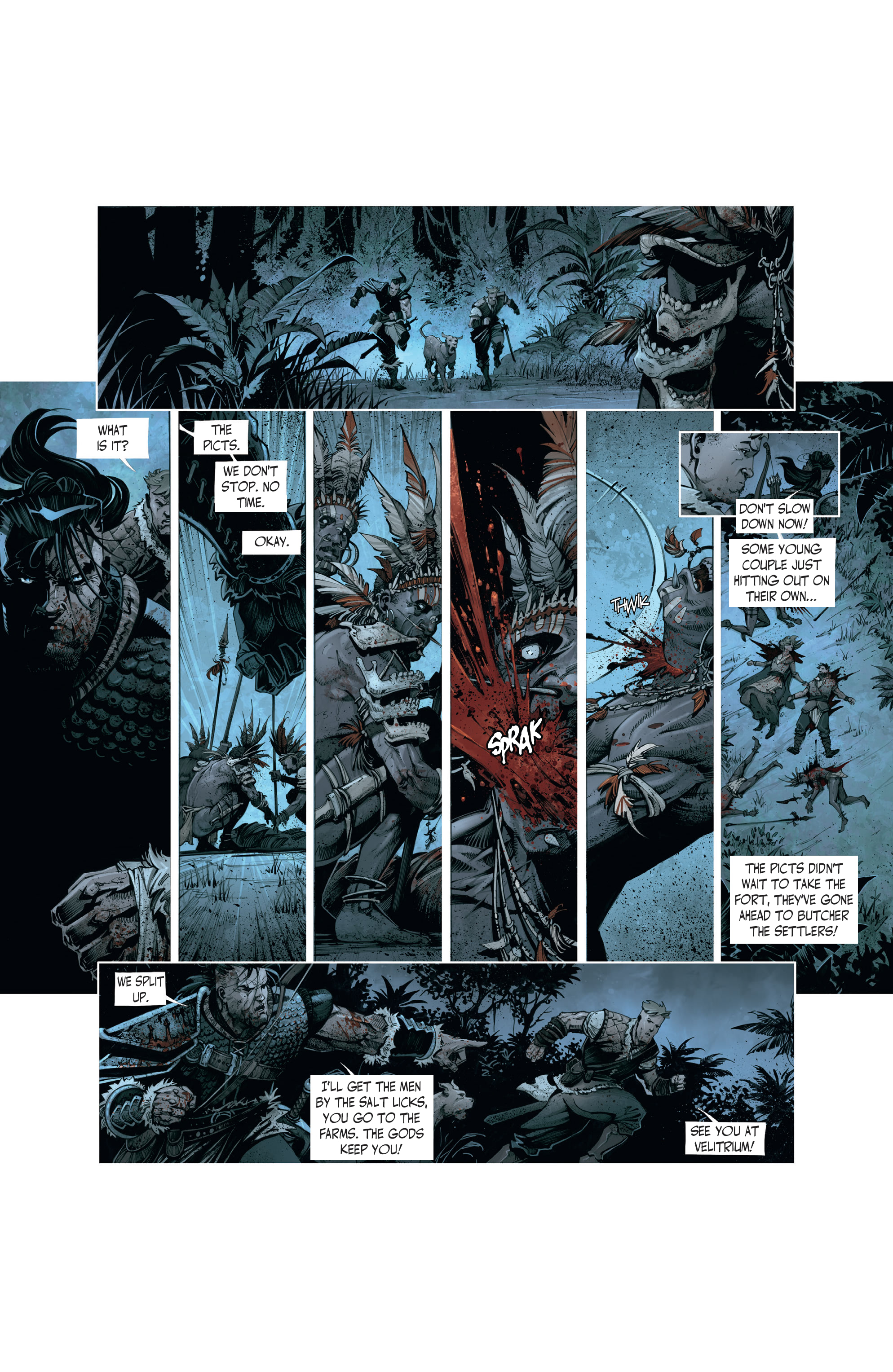 Read online The Cimmerian: Beyond The Black River comic -  Issue #2 - 12
