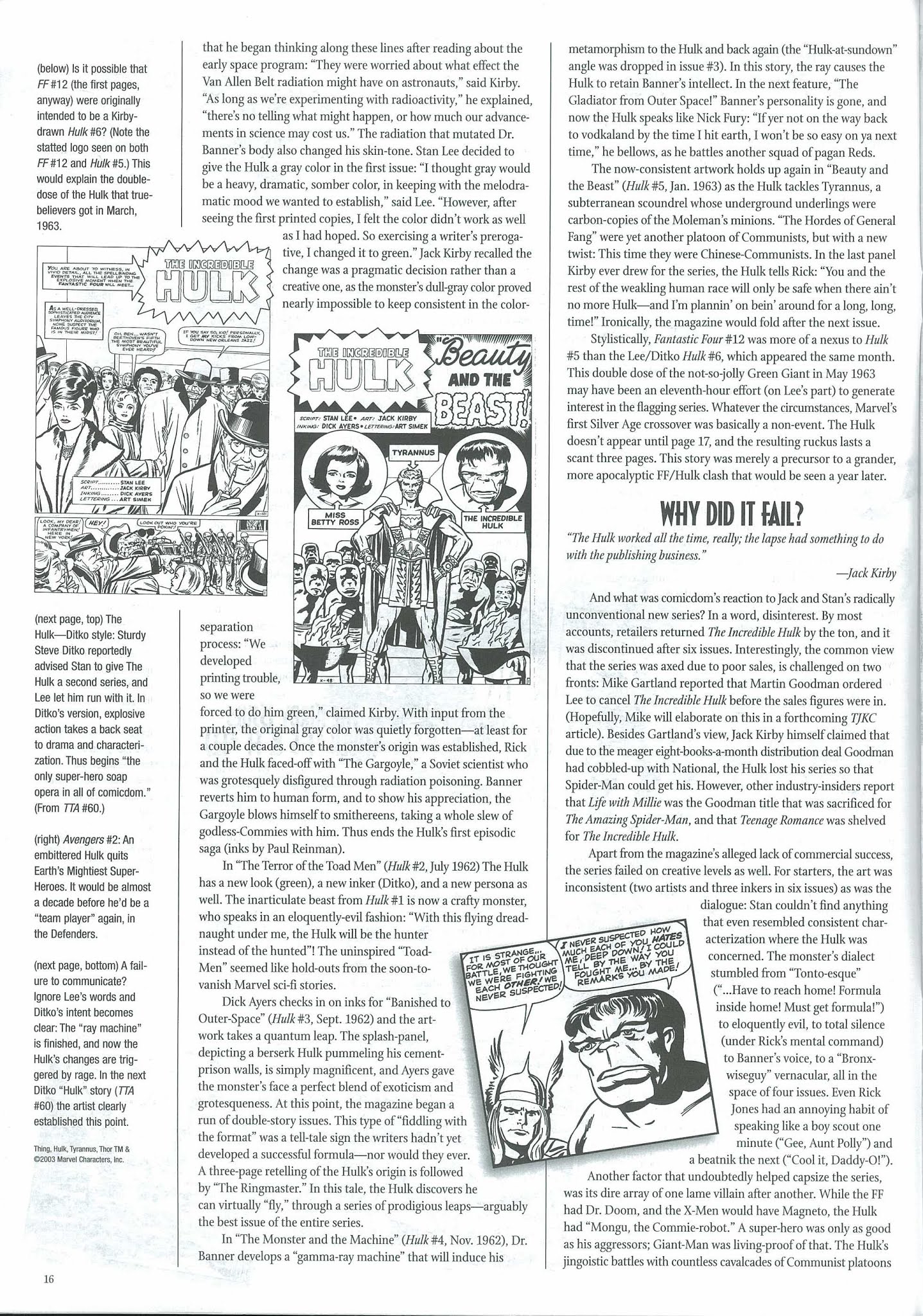 Read online The Jack Kirby Collector comic -  Issue #39 - 18