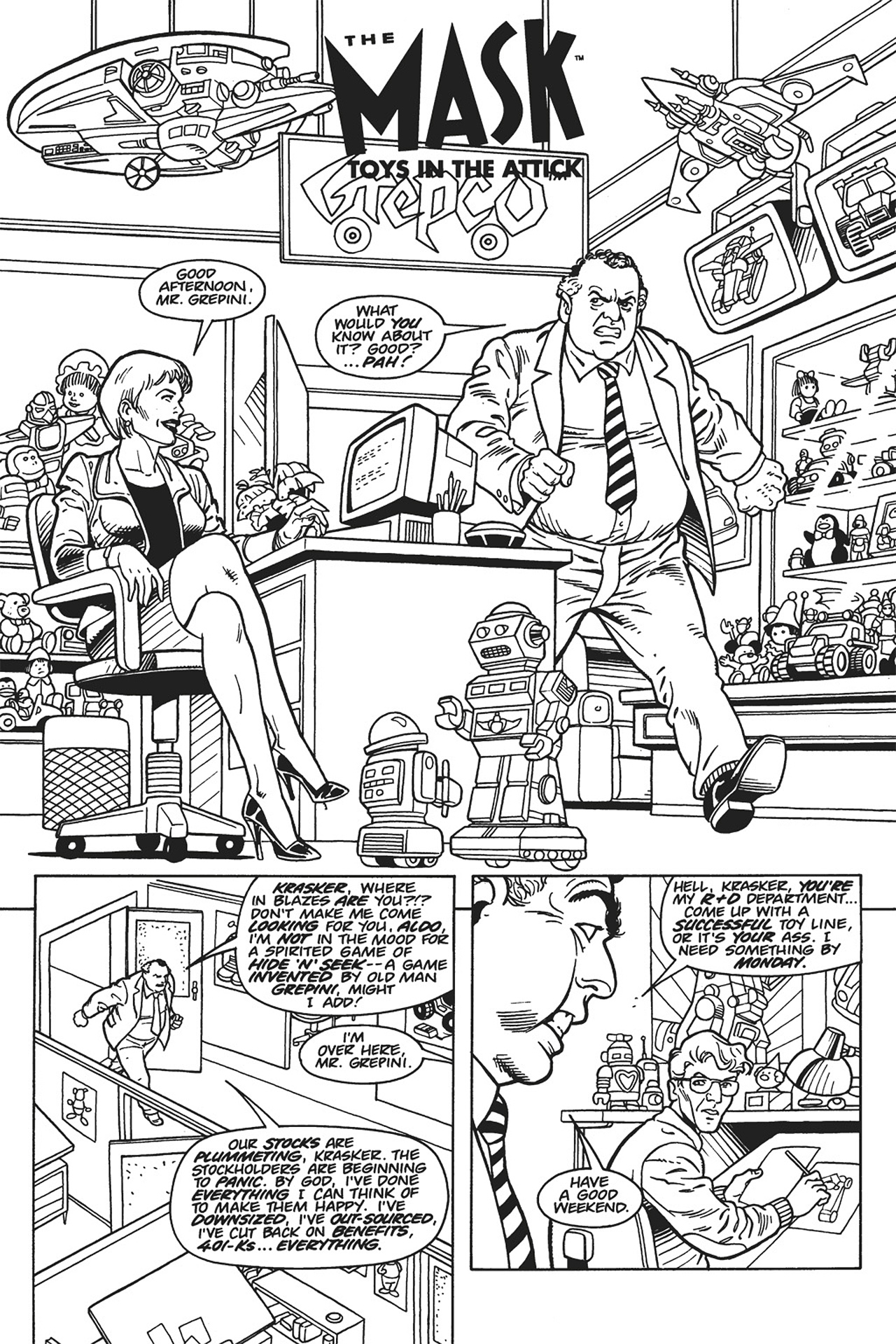 Read online The Mask Omnibus comic -  Issue # _TPB 2 - 287