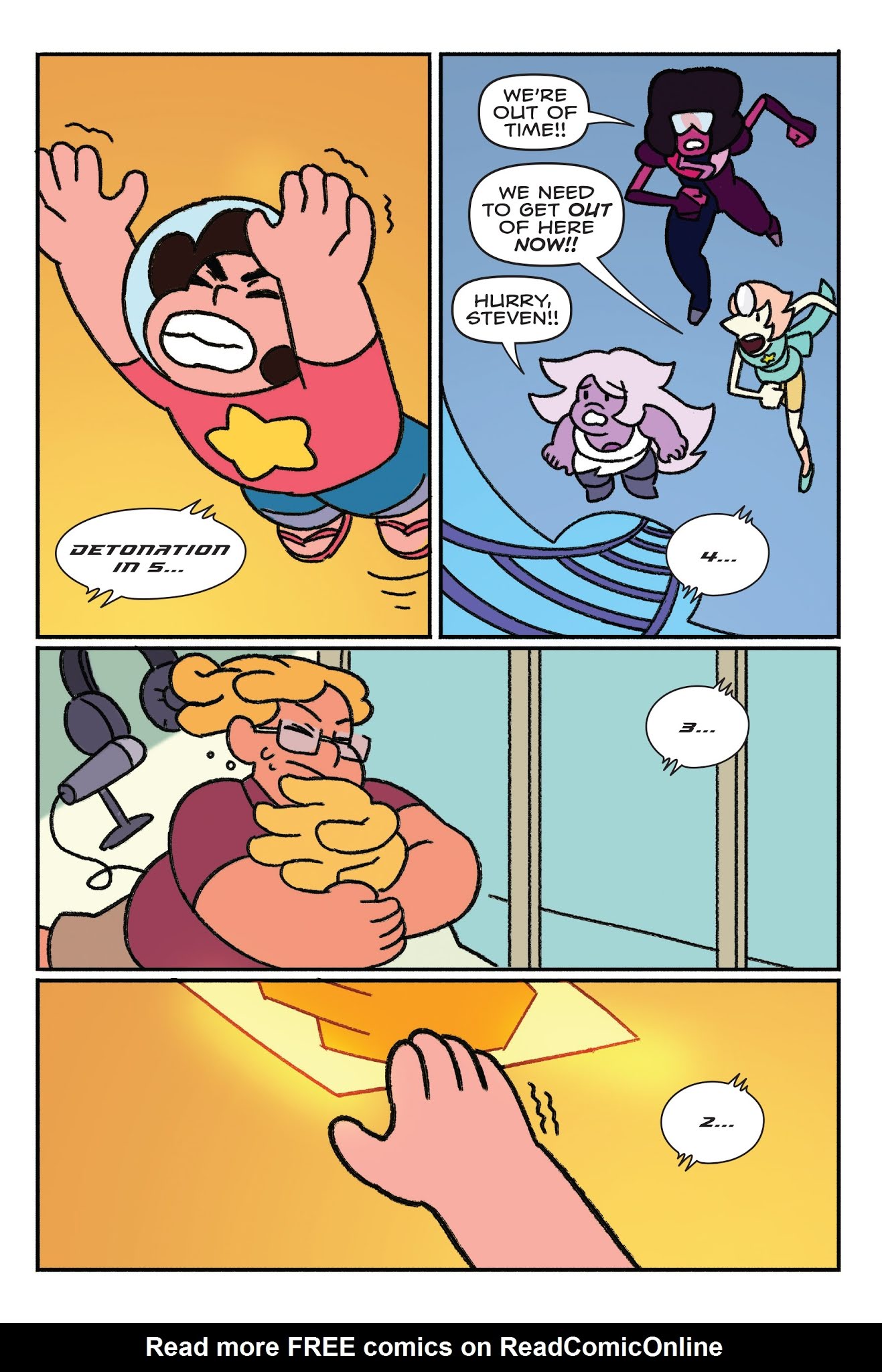 Read online Steven Universe: Anti-Gravity comic -  Issue # TPB - 114
