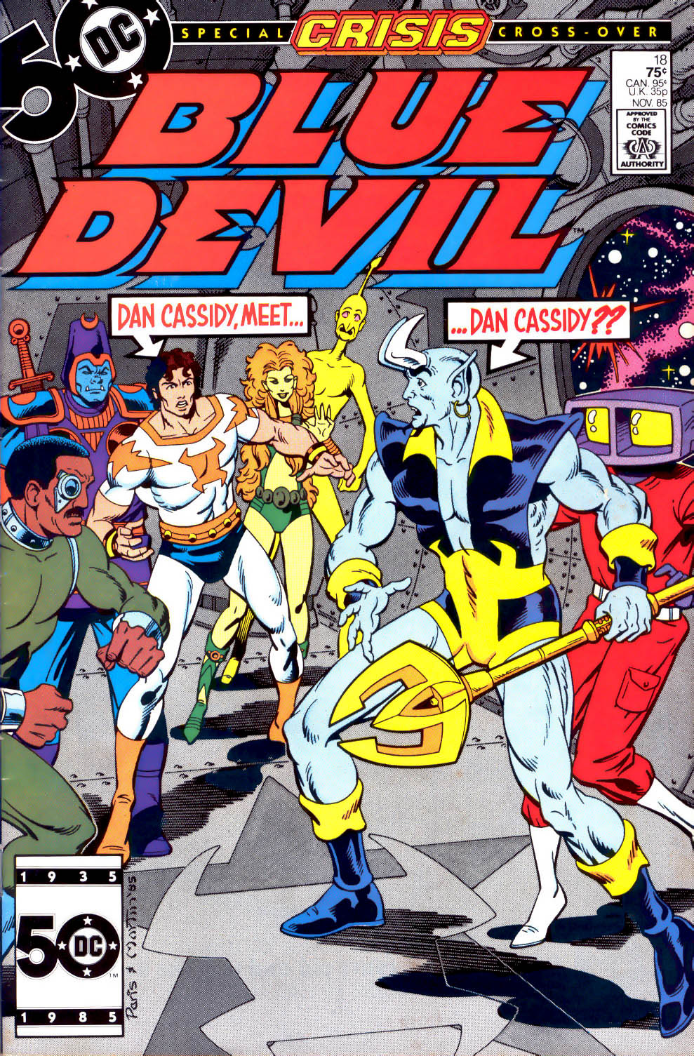 Read online Blue Devil comic -  Issue #18 - 1