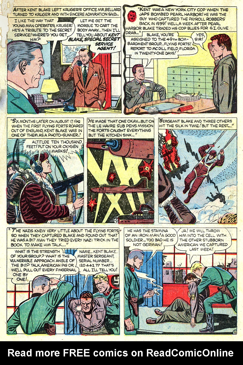 Read online Kent Blake of the Secret Service comic -  Issue #1 - 7