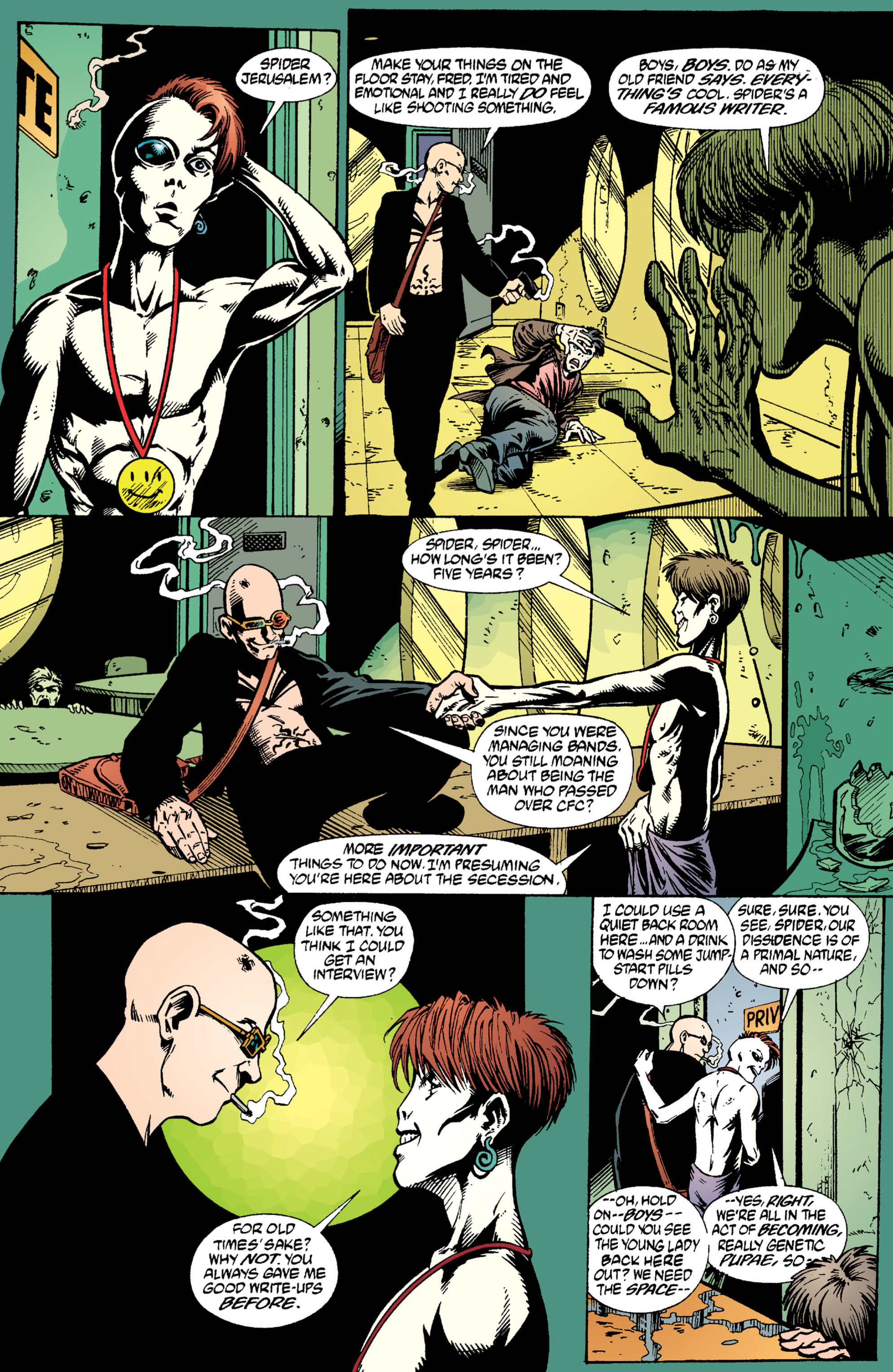 Read online Transmetropolitan comic -  Issue #2 - 11