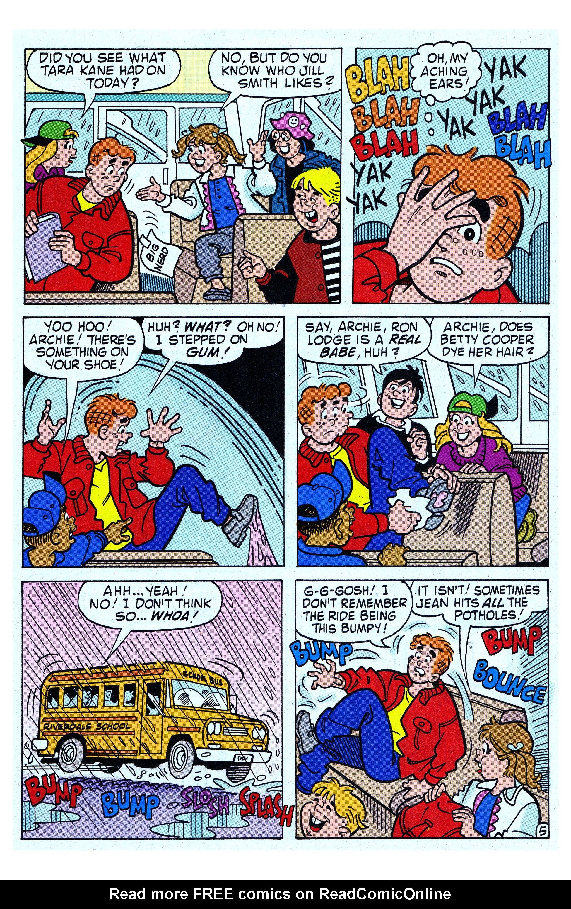 Read online Archie (1960) comic -  Issue #445 - 6