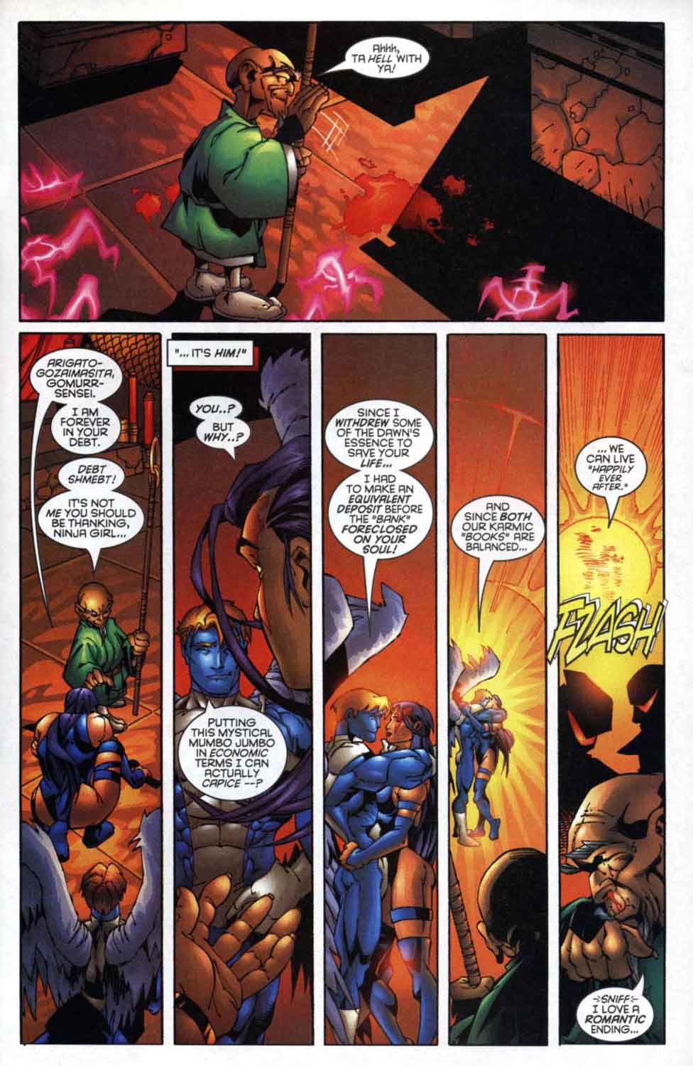 Read online Psylocke & Archangel Crimson Dawn comic -  Issue #4 - 25