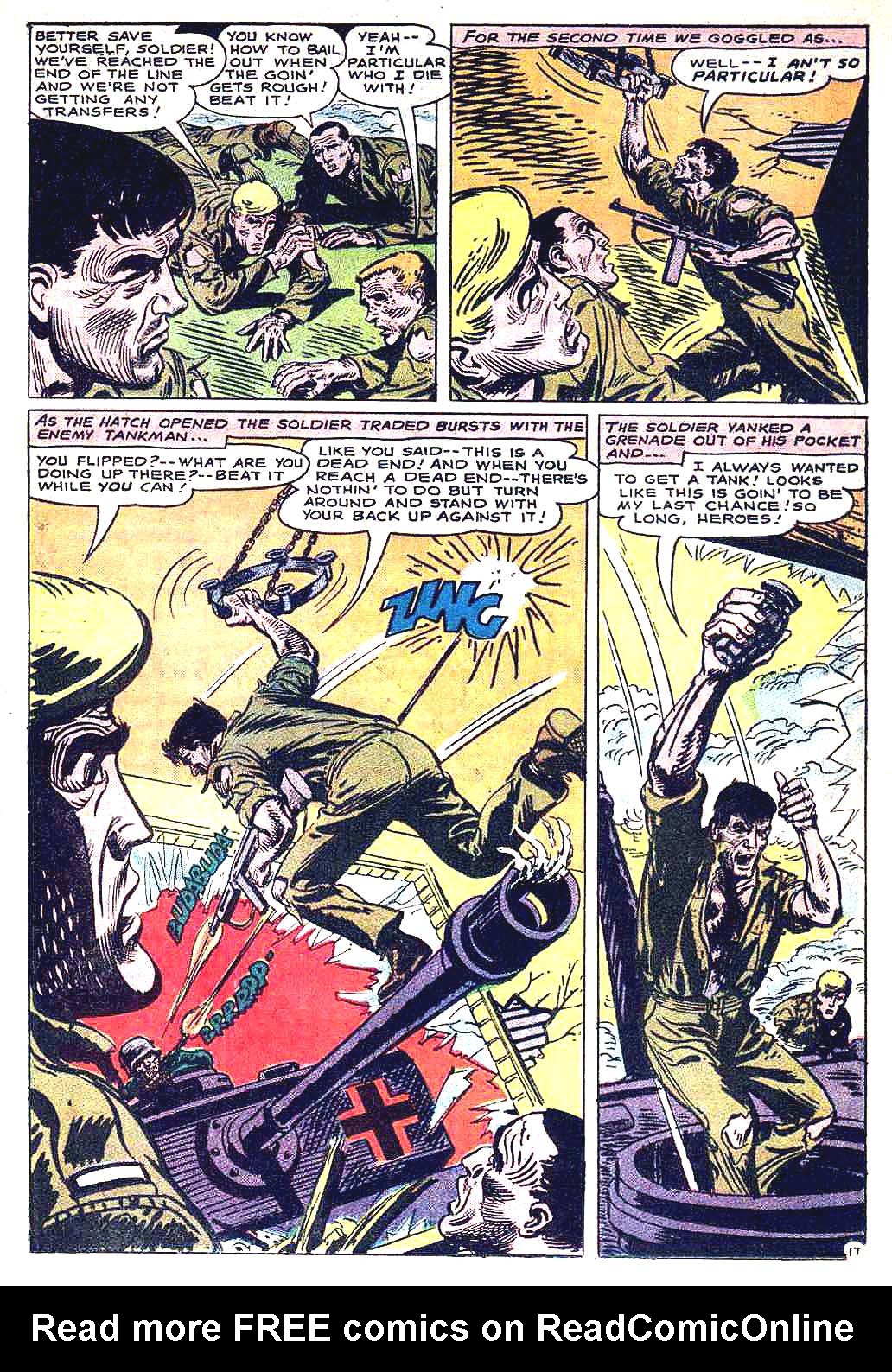 Read online G.I. Combat (1952) comic -  Issue #119 - 22