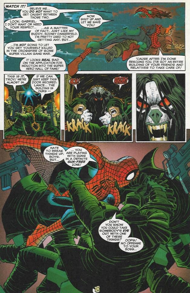 Read online Spider-Man (1990) comic -  Issue #80 - Blood Simple - 19