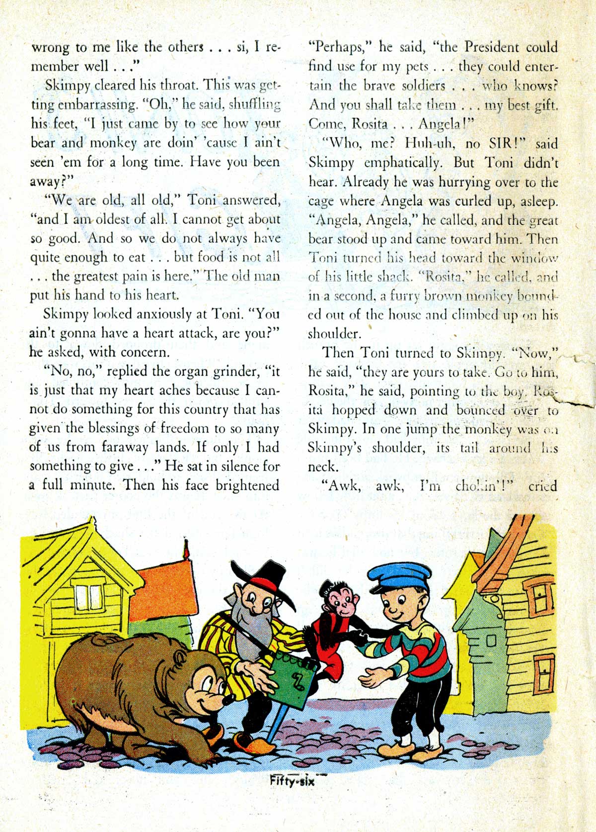Read online Walt Disney's Comics and Stories comic -  Issue #32 - 58