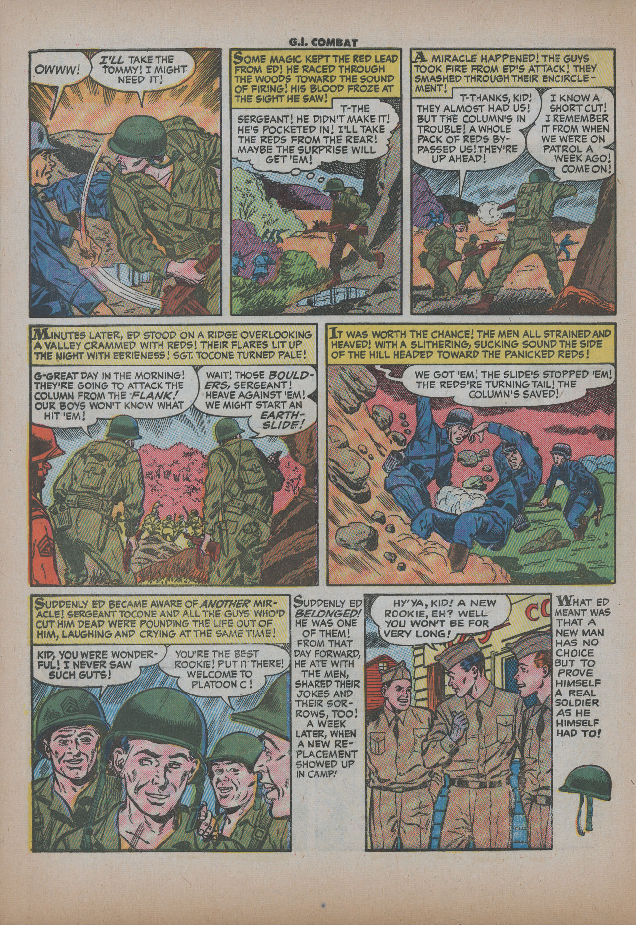 Read online G.I. Combat (1952) comic -  Issue #39 - 32