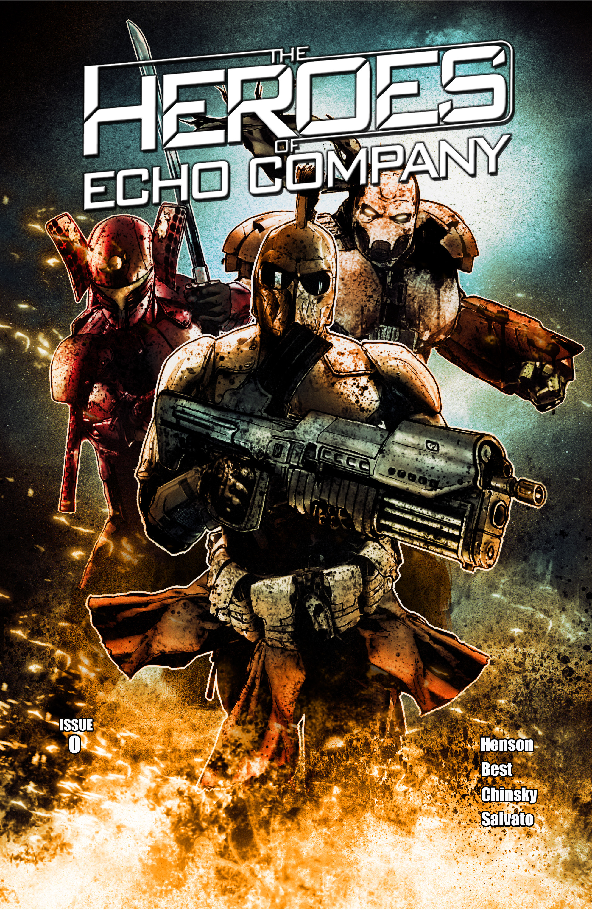 Read online The Heroes of Echo Company comic -  Issue #0 - 1