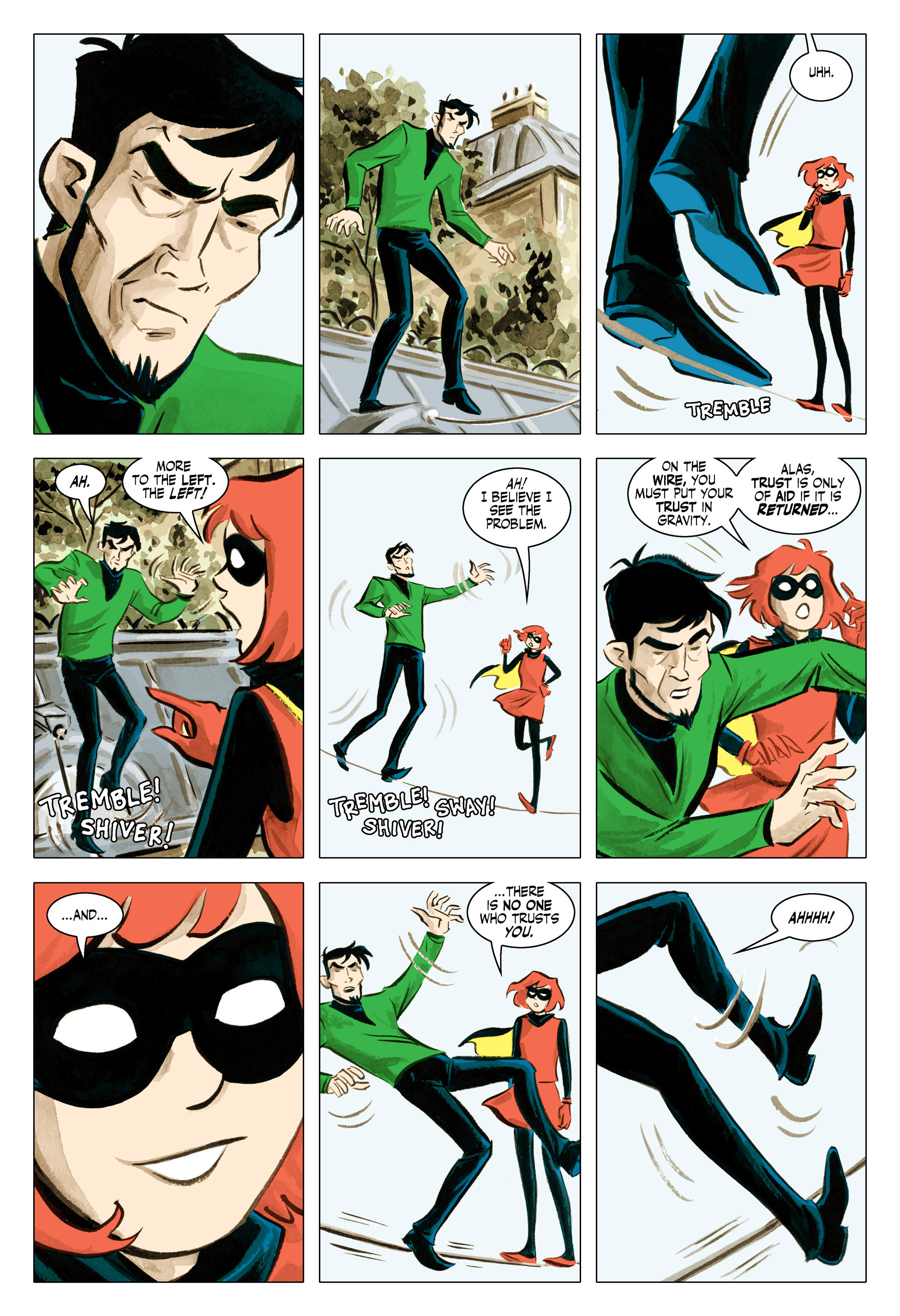 Read online Bandette (2012) comic -  Issue #9 - 13