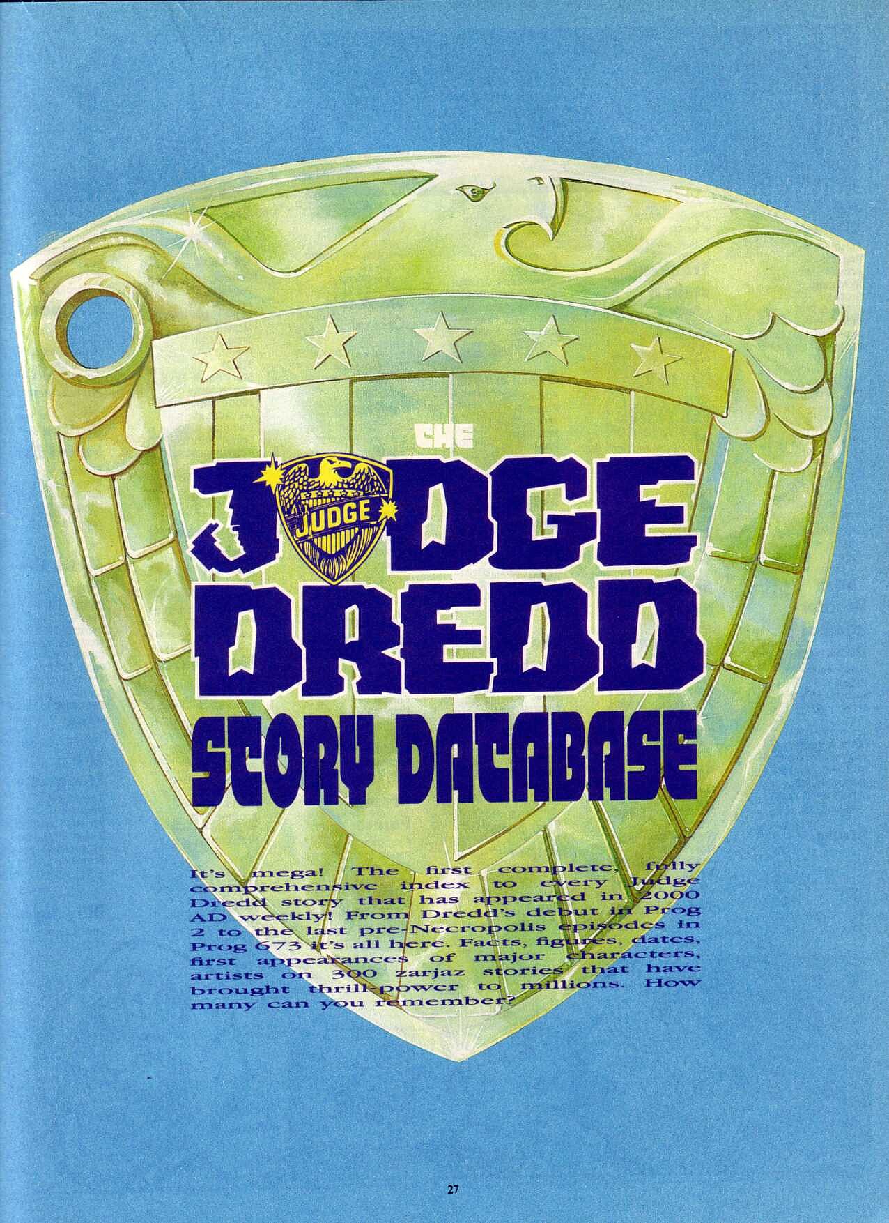 Read online Judge Dredd Mega-Special comic -  Issue #3 - 29