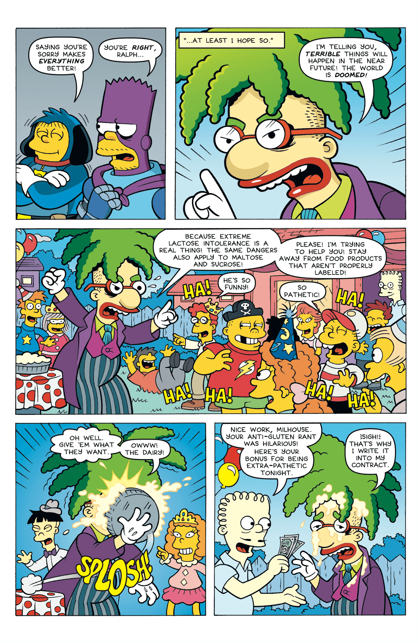 Read online Simpsons One-Shot Wonders: Bartman Spectacularly Super Secret Saga comic -  Issue #2 - 19