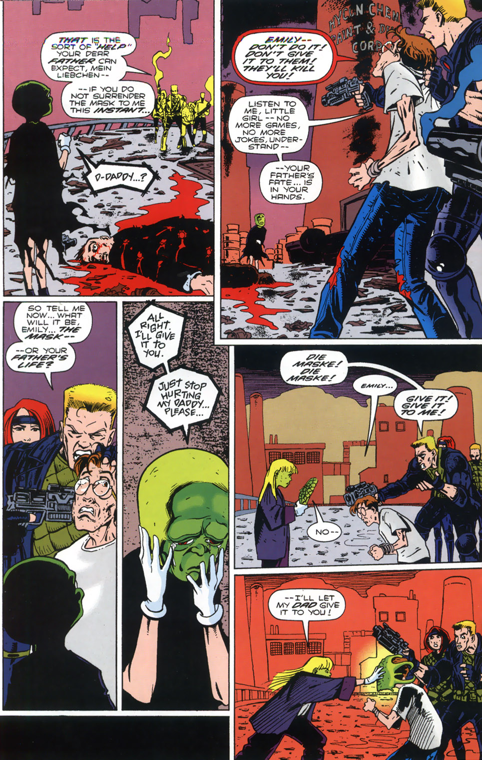 Read online The Mask: The Hunt for Green October comic -  Issue #4 - 18