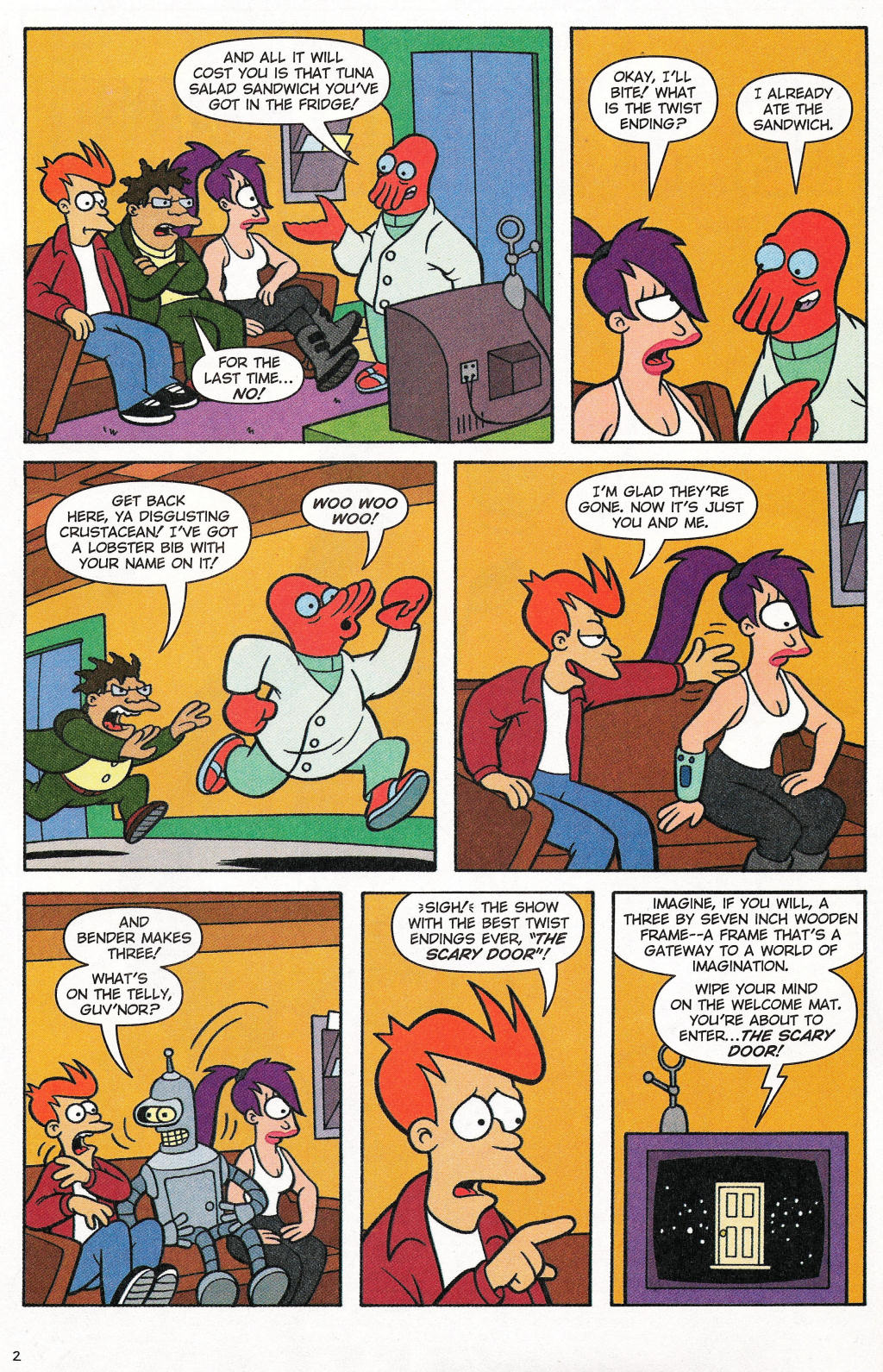 Read online Futurama Comics comic -  Issue #28 - 3