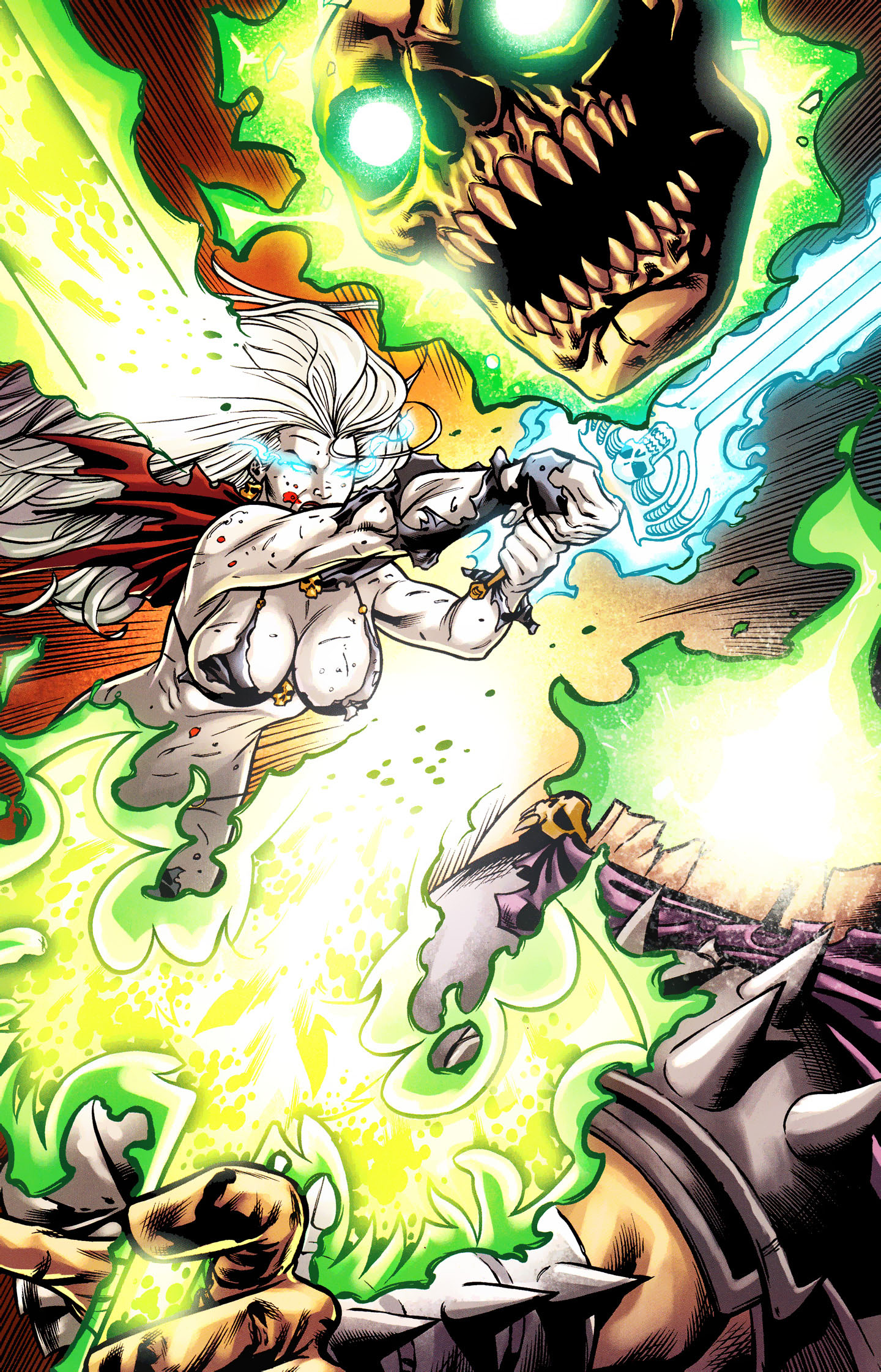 Read online Lady Death: Origins - Cursed comic -  Issue #3 - 18