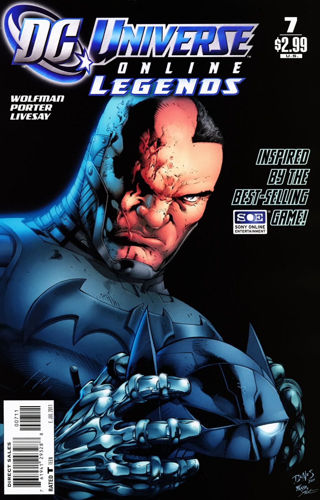 Read online DC Universe Online: Legends comic -  Issue #7 - 1