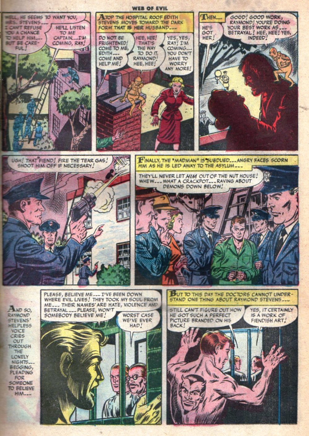 Read online Web of Evil comic -  Issue #13 - 11