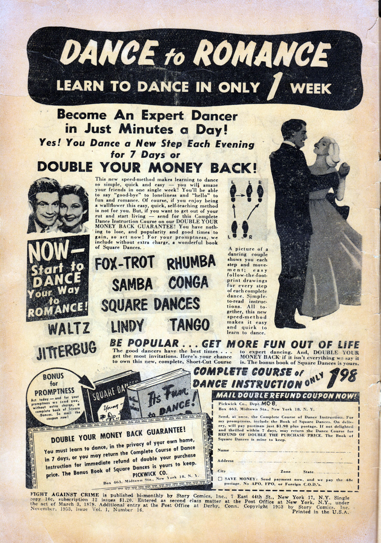 Read online Fight Against Crime comic -  Issue #16 - 2