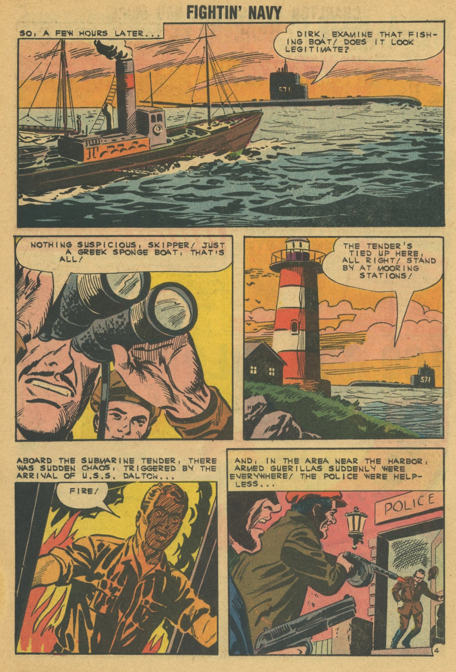 Read online Fightin' Navy comic -  Issue #103 - 16