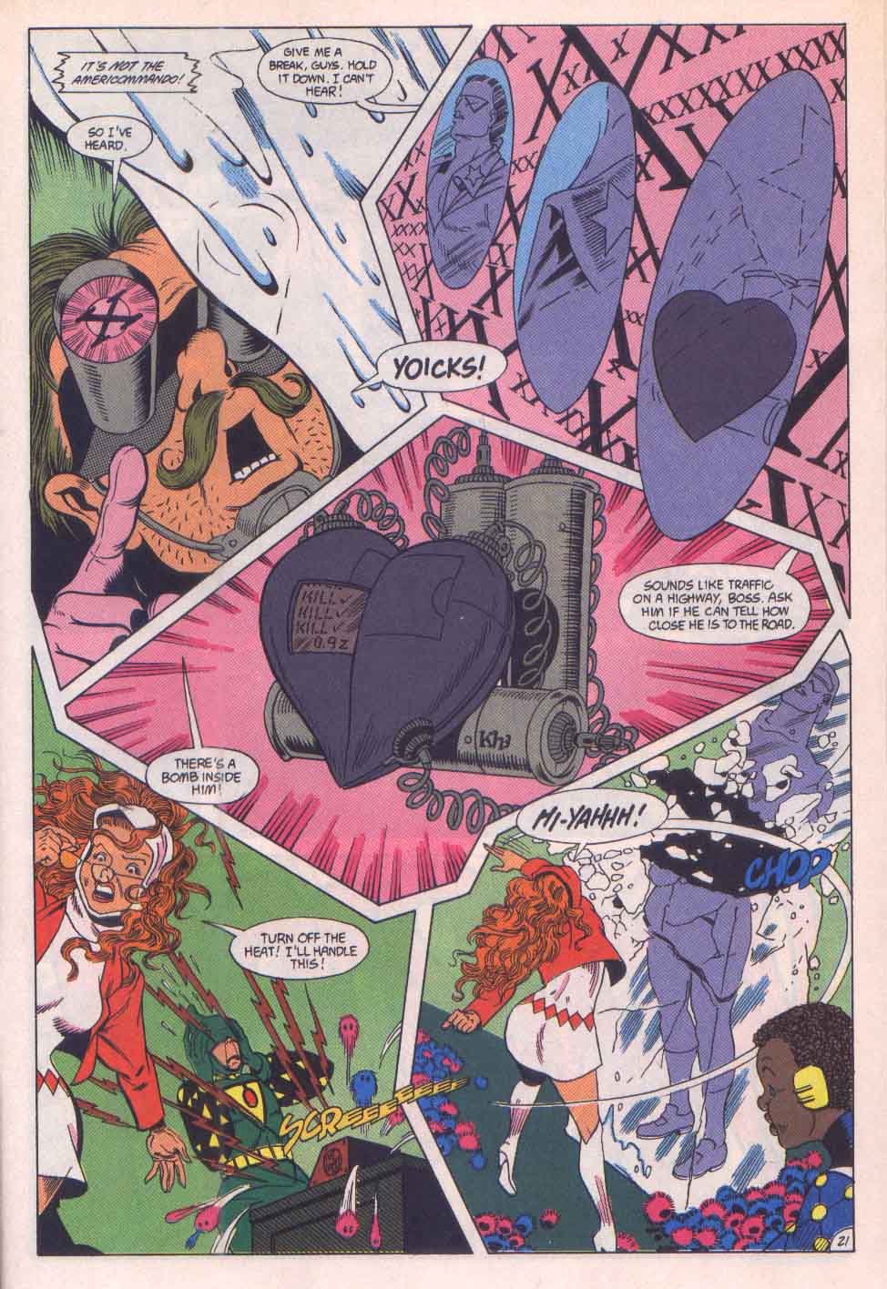 Read online Hero Hotline comic -  Issue #4 - 22