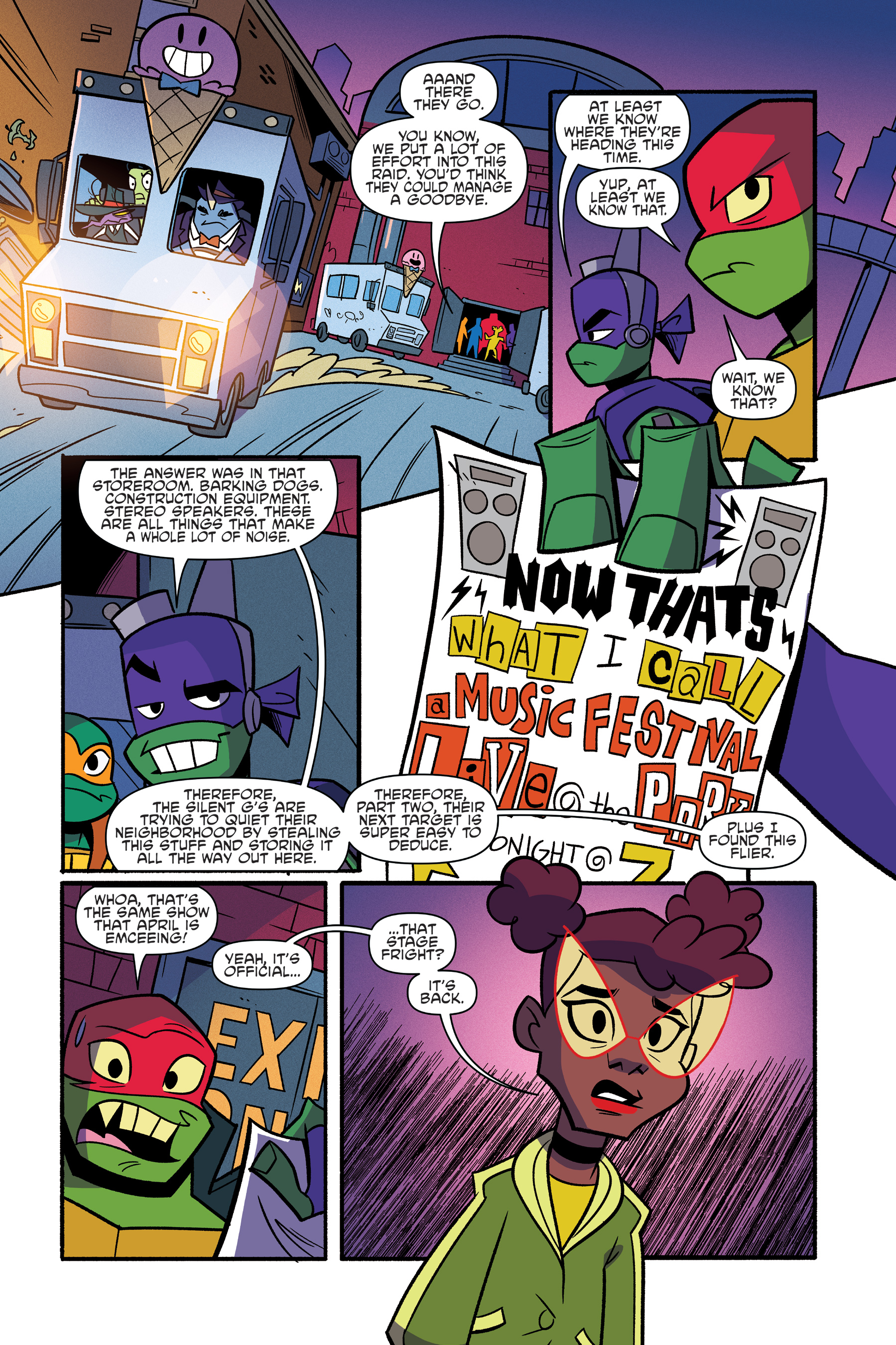 Read online Rise of the Teenage Mutant Ninja Turtles: Sound Off! comic -  Issue # _TPB - 47
