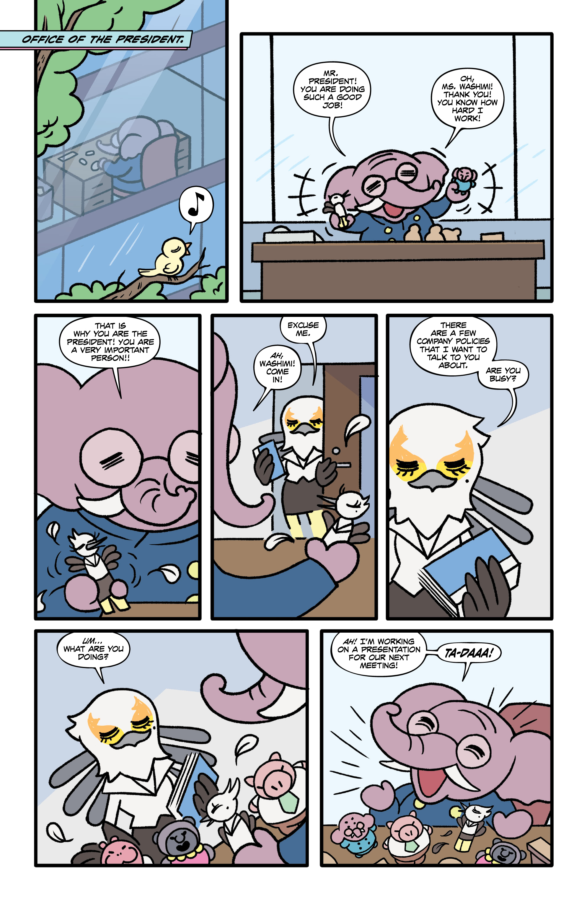 Read online Aggretsuko comic -  Issue #4 - 16