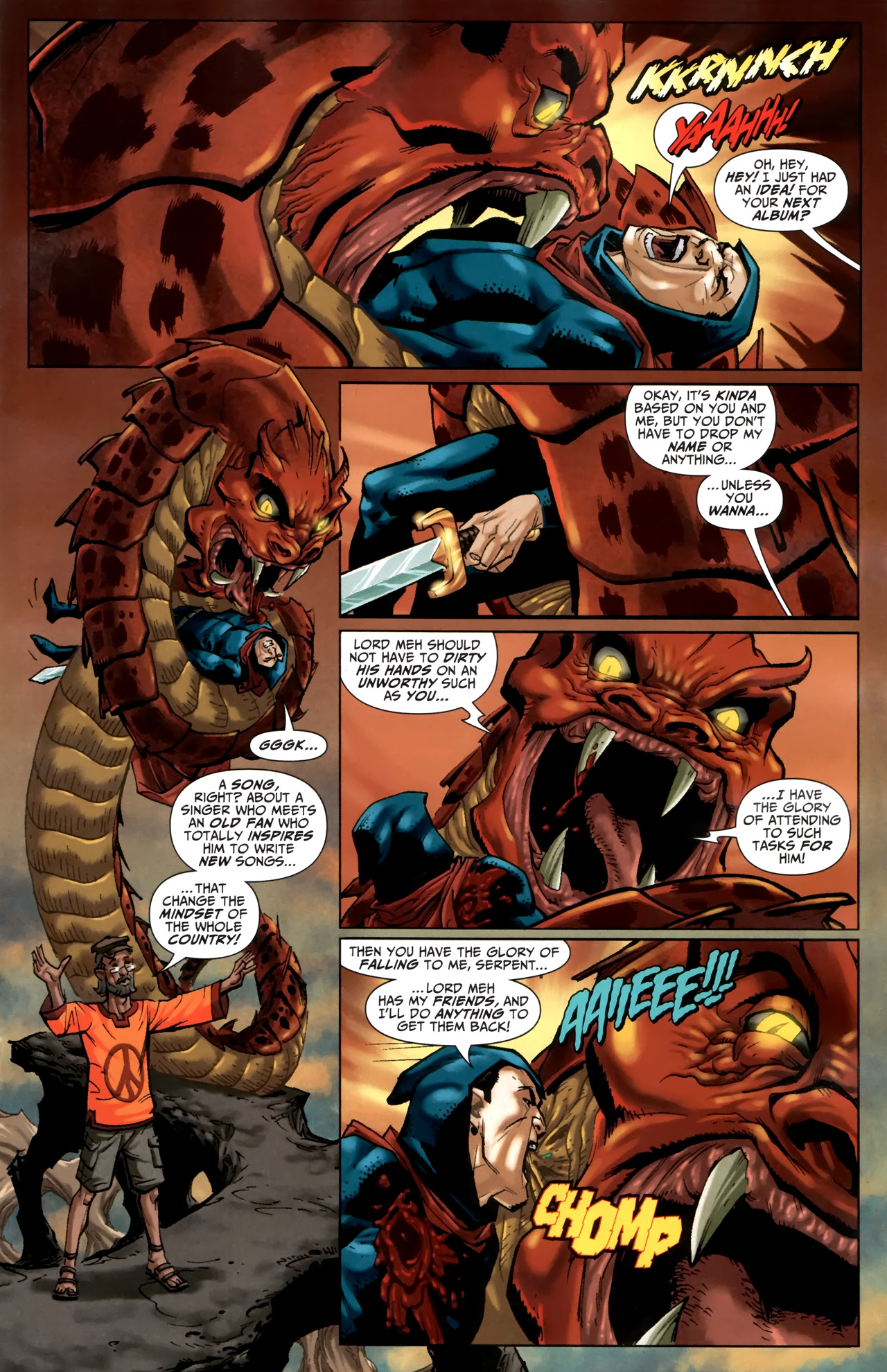Read online Nightmaster: Monsters of Rock comic -  Issue # Full - 15
