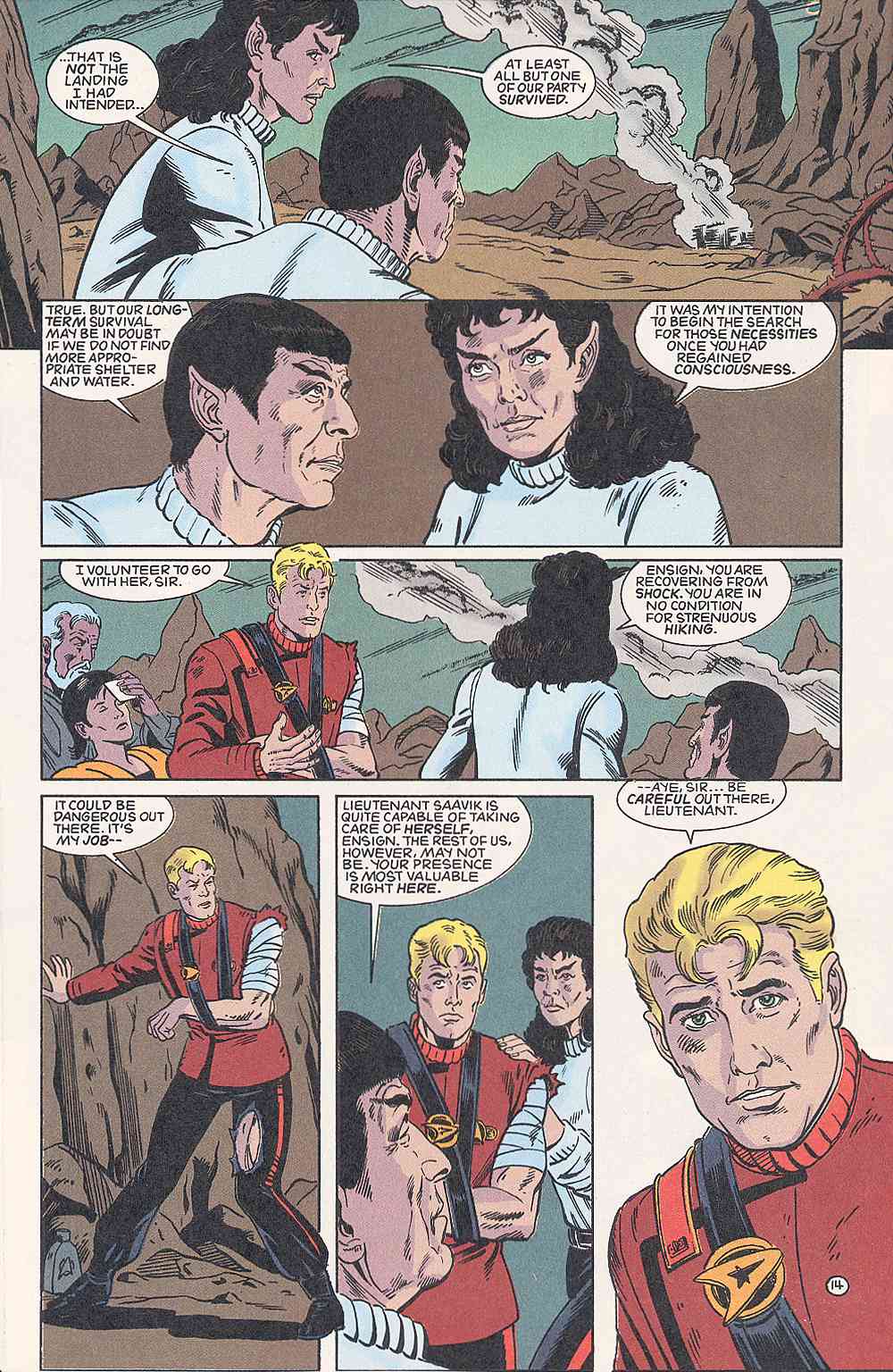 Read online Star Trek (1989) comic -  Issue #47 - 17