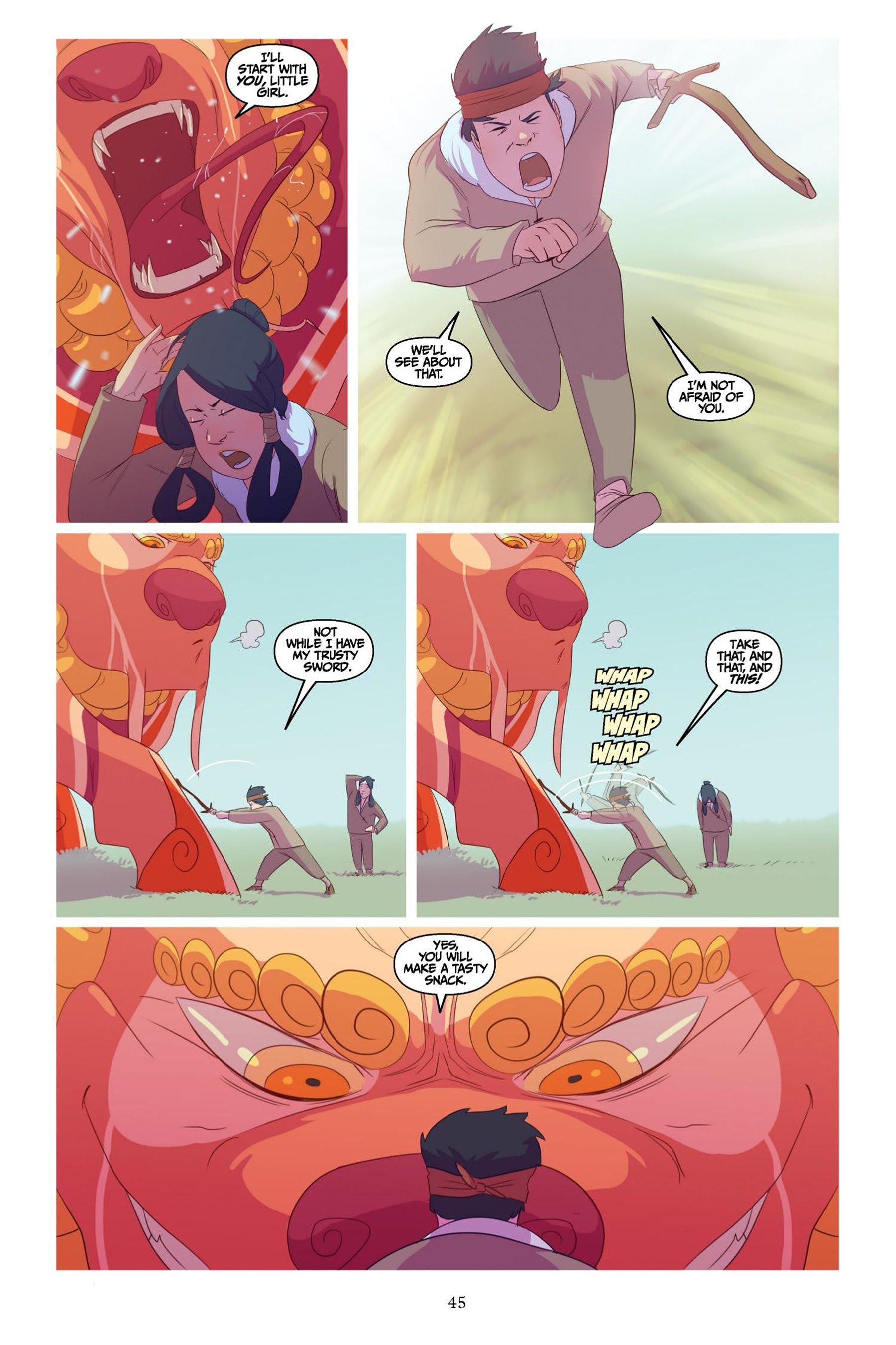 Read online Jia and the Nian Monster comic -  Issue # TPB - 46