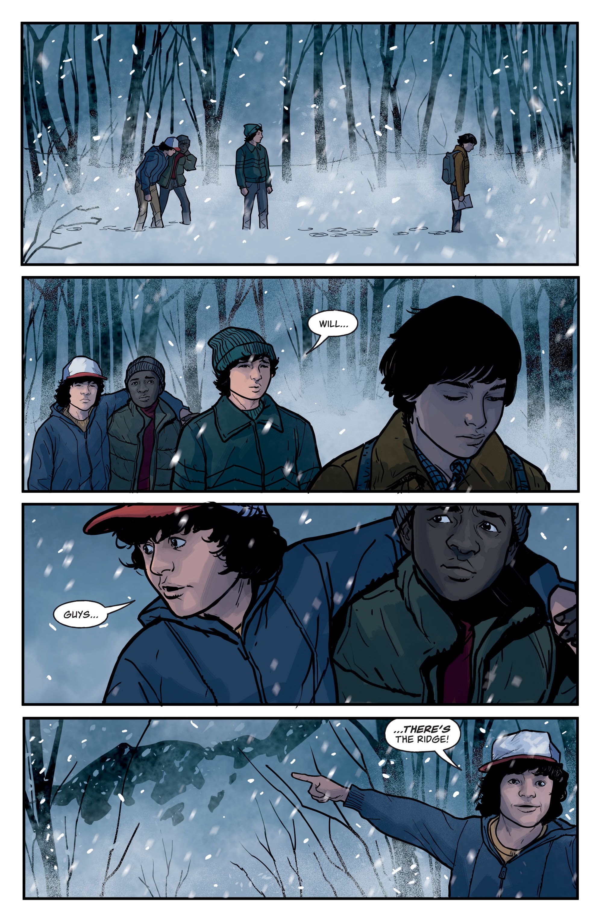 Read online Stranger Things: The Tomb of Ybwen comic -  Issue #3 - 5