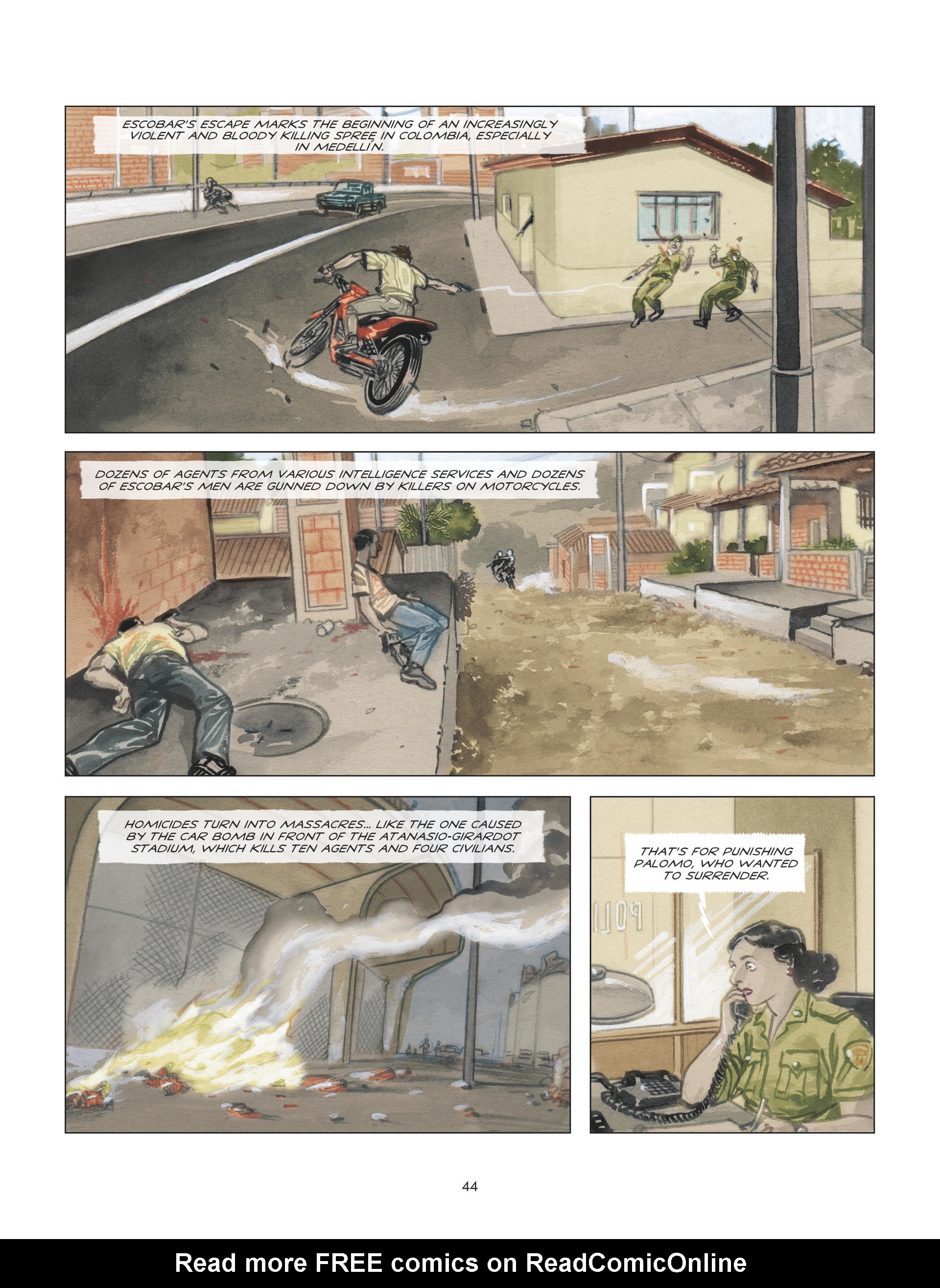 Read online Escobar - El Patrón comic -  Issue #2 - 42