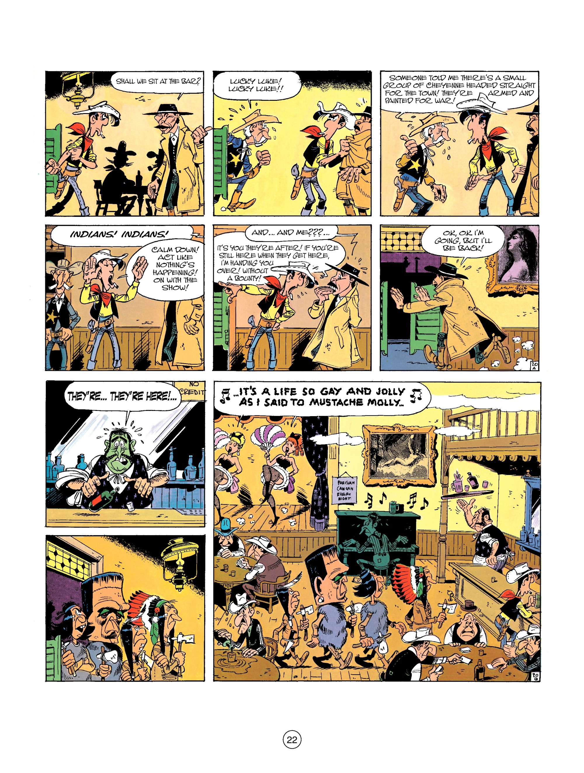 Read online A Lucky Luke Adventure comic -  Issue #26 - 22