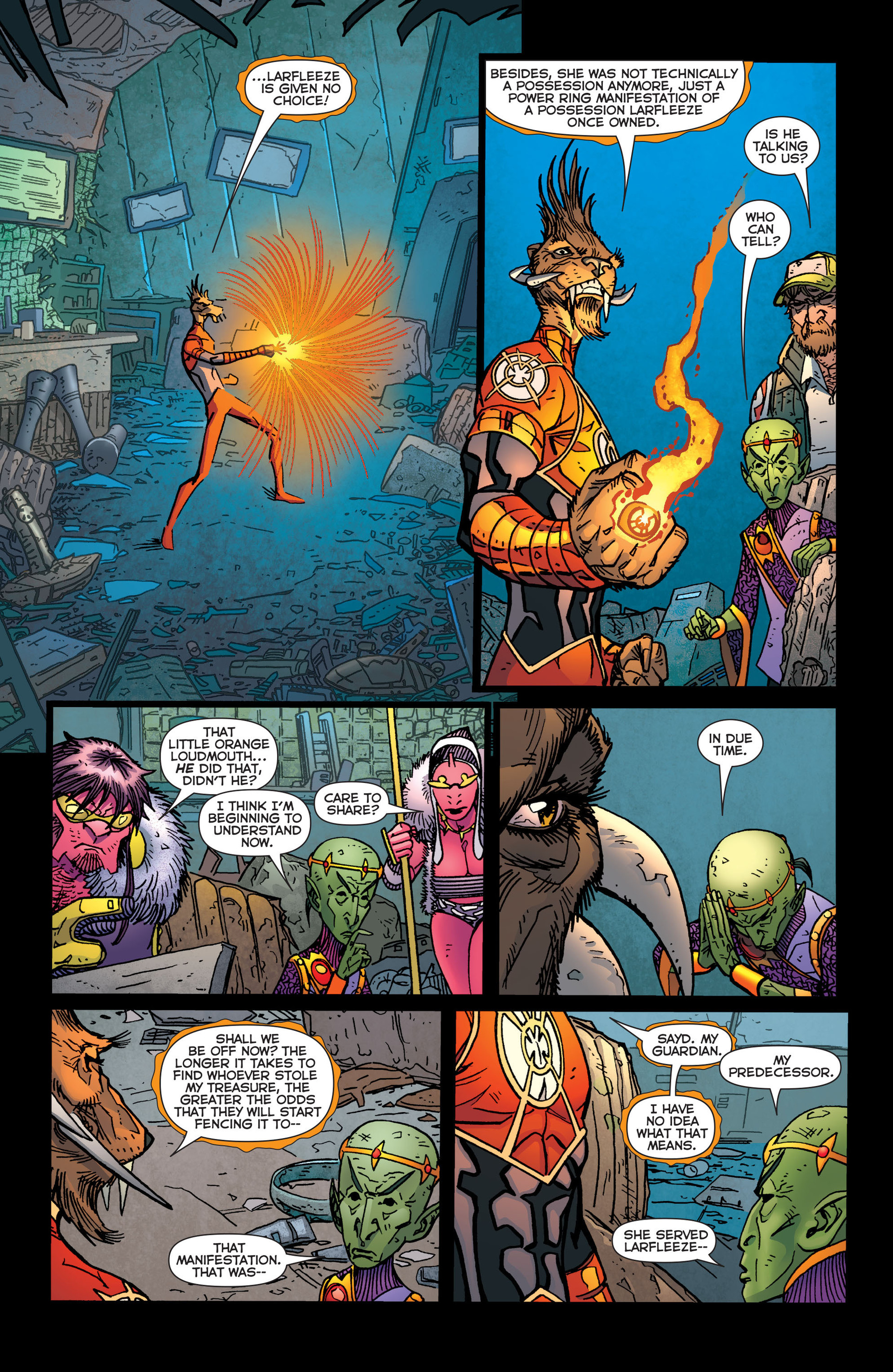 Read online Threshold (2013) comic -  Issue #5 - 24