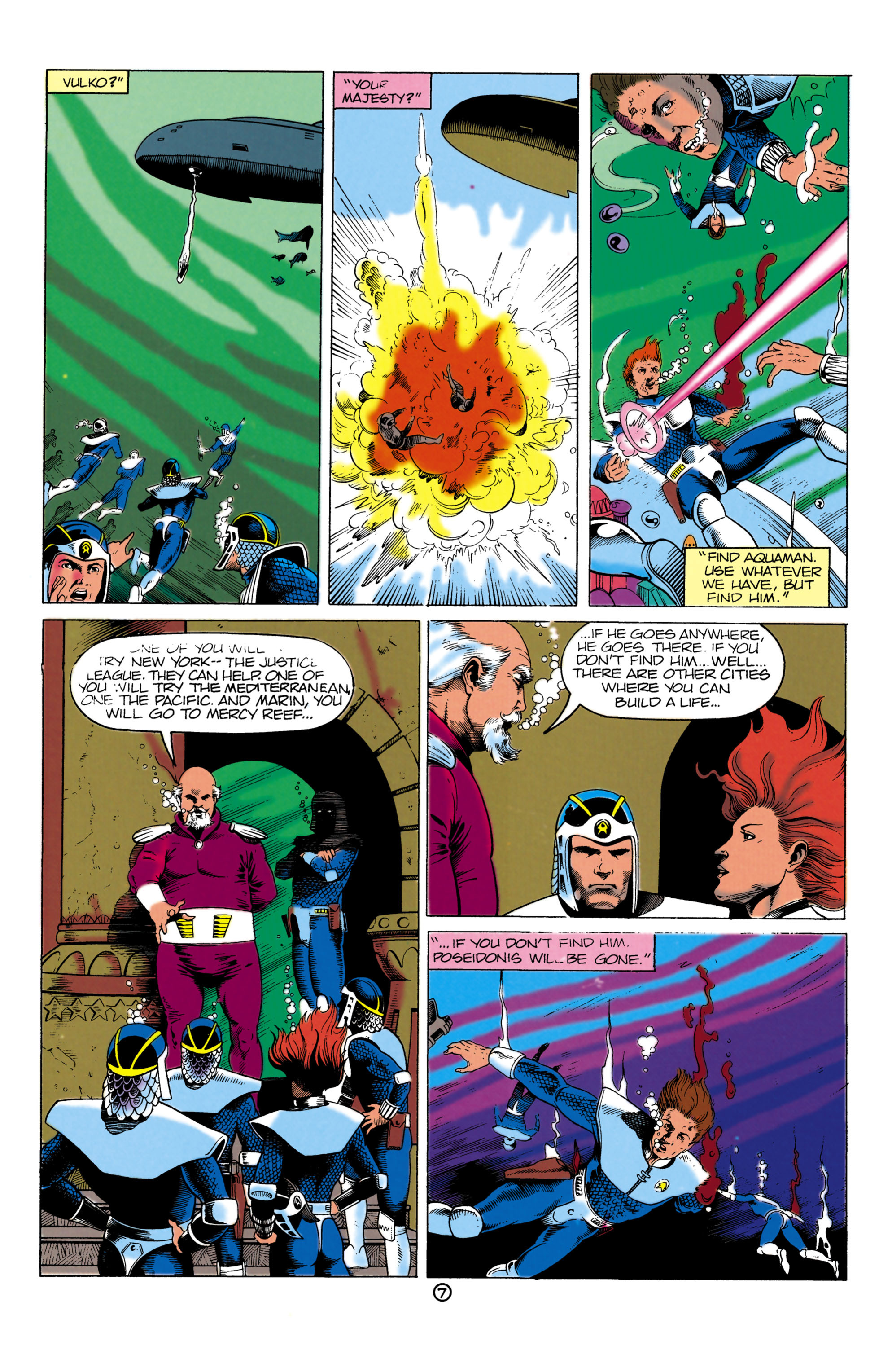 Read online Aquaman (1991) comic -  Issue #1 - 7