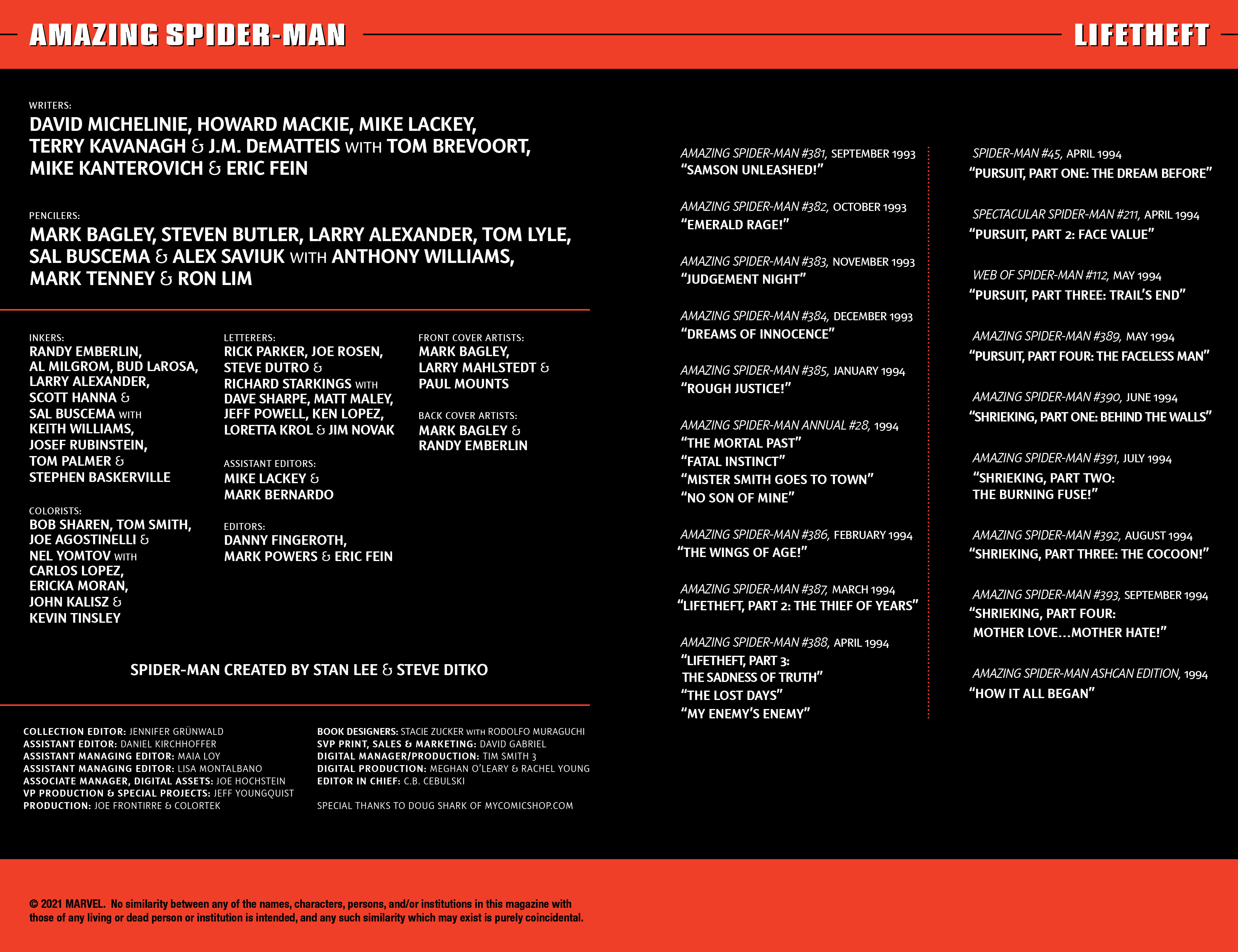 Read online Amazing Spider-Man Epic Collection comic -  Issue # Lifetheft (Part 1) - 3