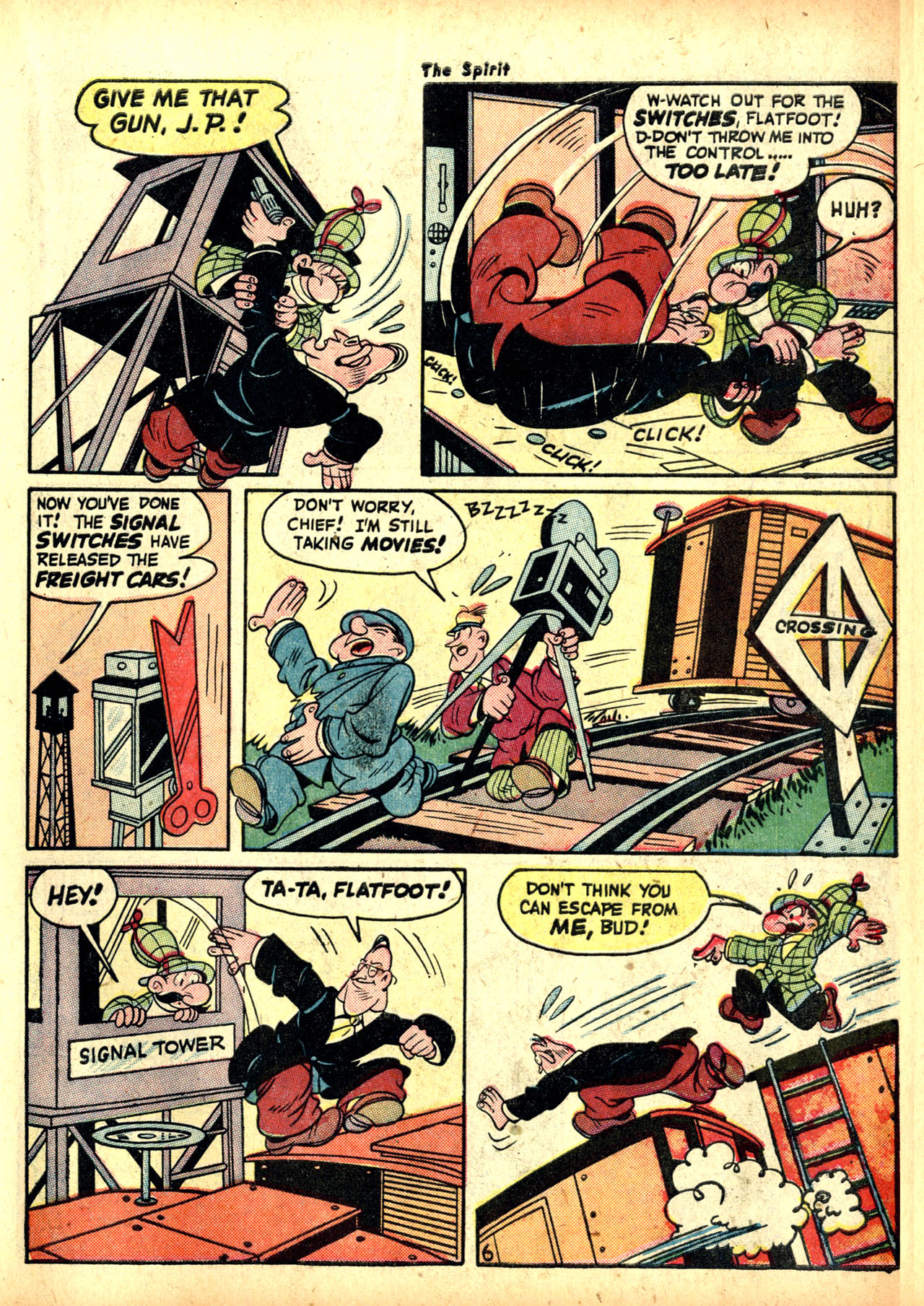 Read online The Spirit (1944) comic -  Issue #5 - 39