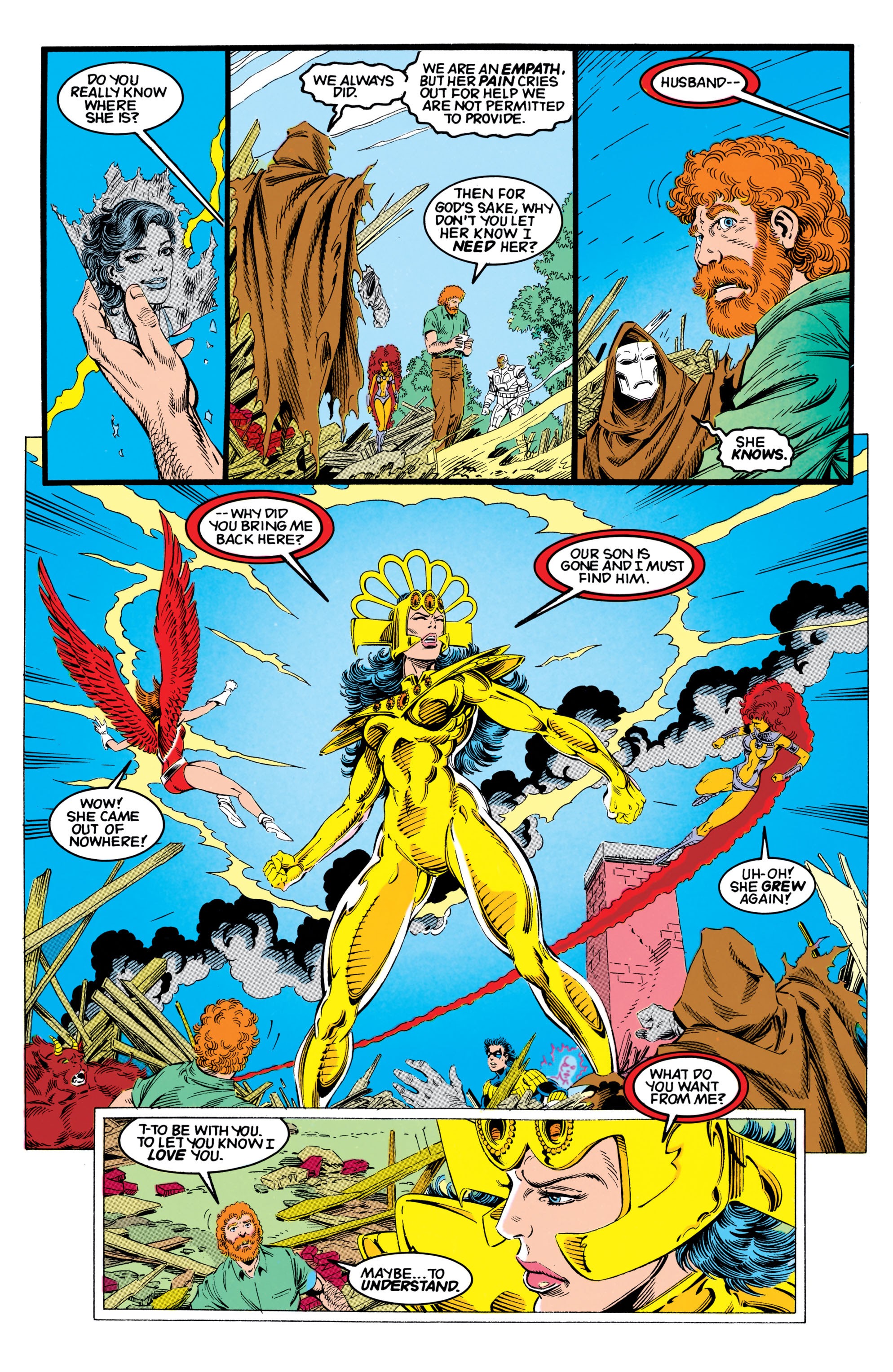 Read online The New Titans (1988) comic -  Issue #92 - 19