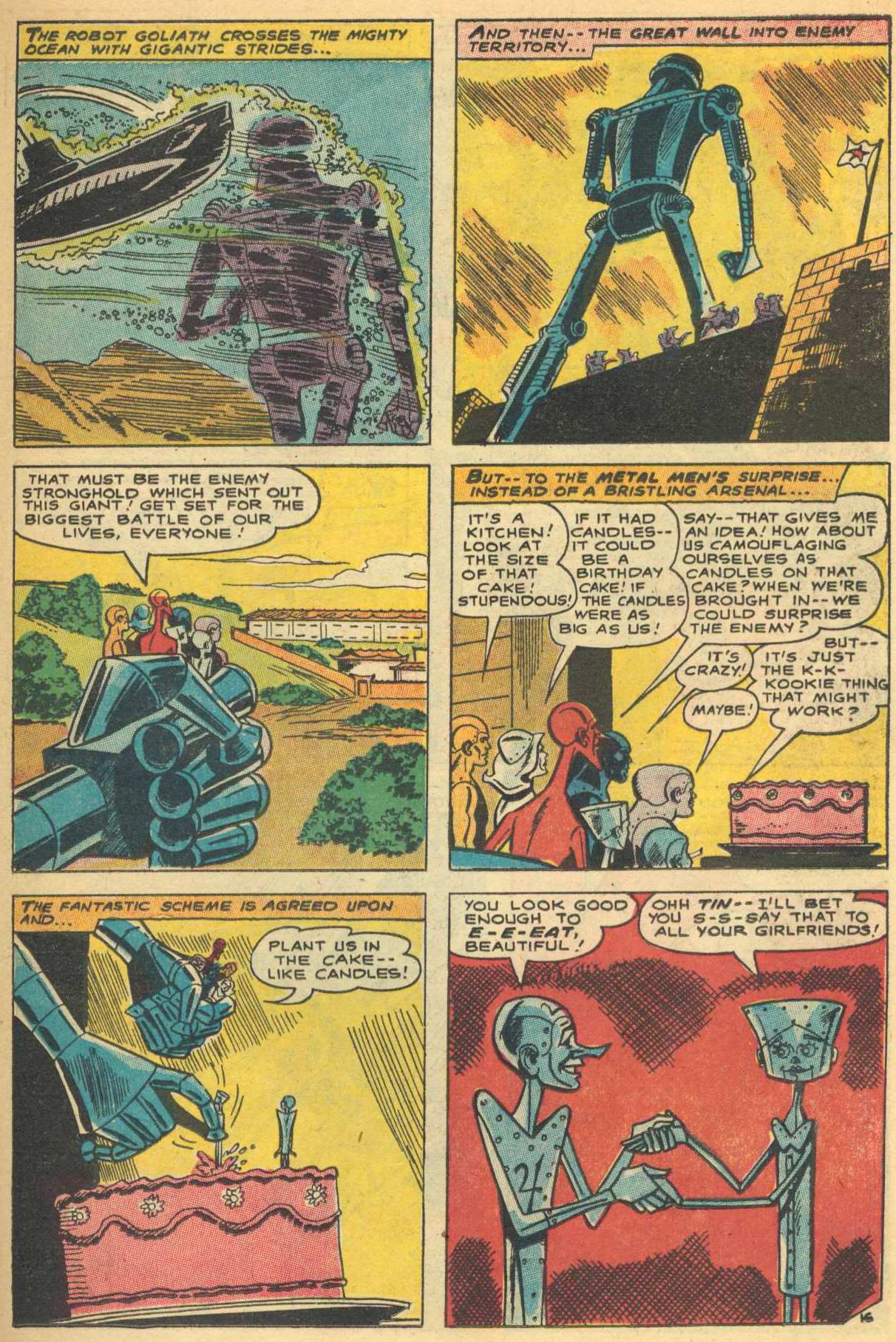 Read online Metal Men (1963) comic -  Issue #20 - 23