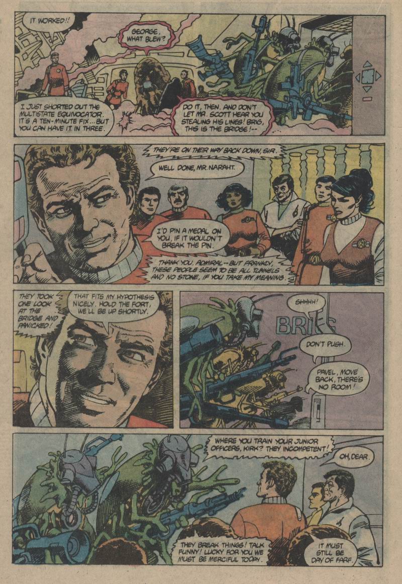 Read online Star Trek (1984) comic -  Issue #24 - 7