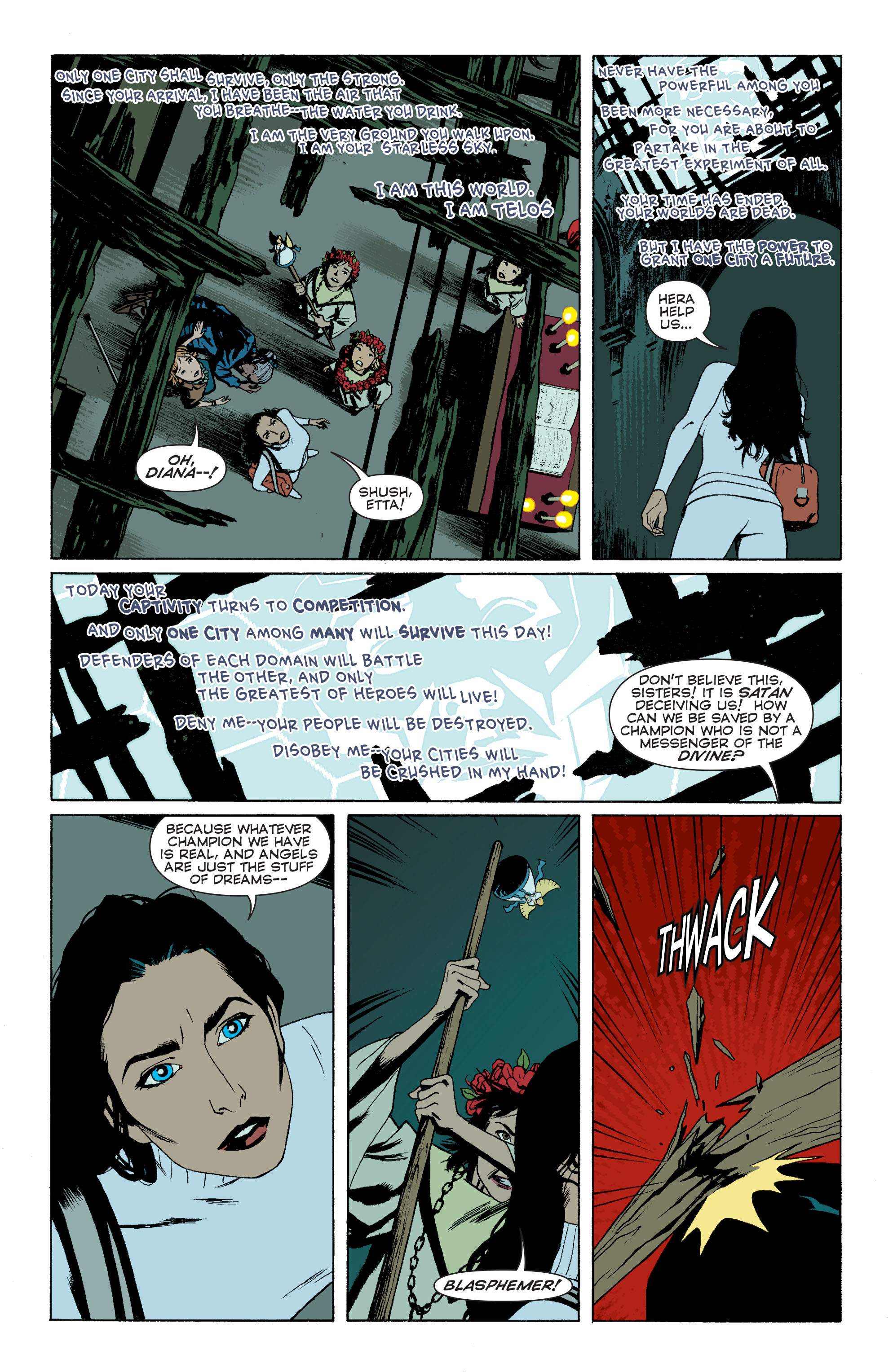 Read online Convergence Wonder Woman comic -  Issue #1 - 9