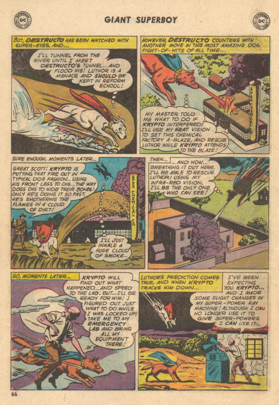 Read online Superboy (1949) comic -  Issue #138 - 64