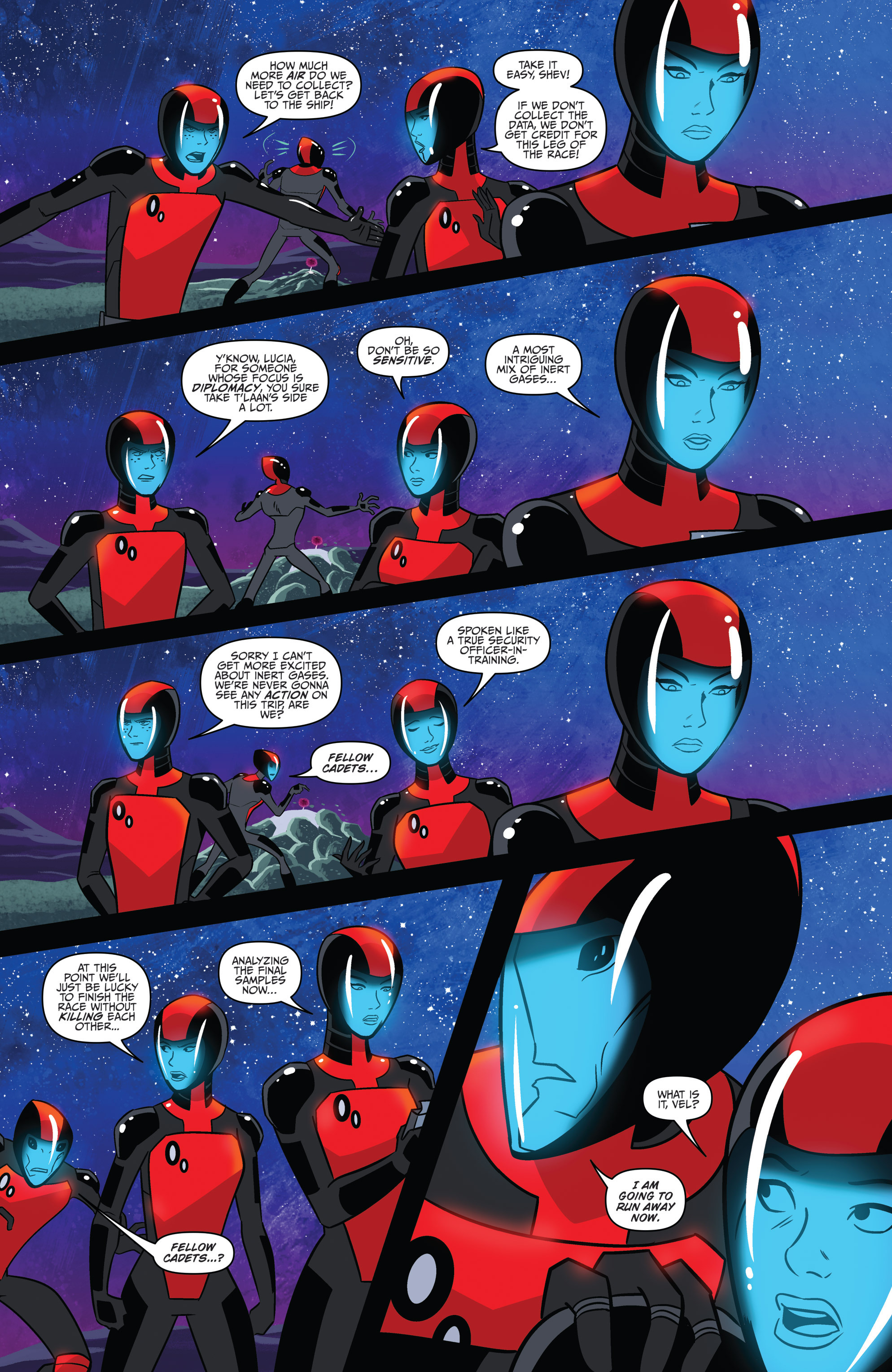 Read online Star Trek: Starfleet Academy (2015) comic -  Issue #4 - 4