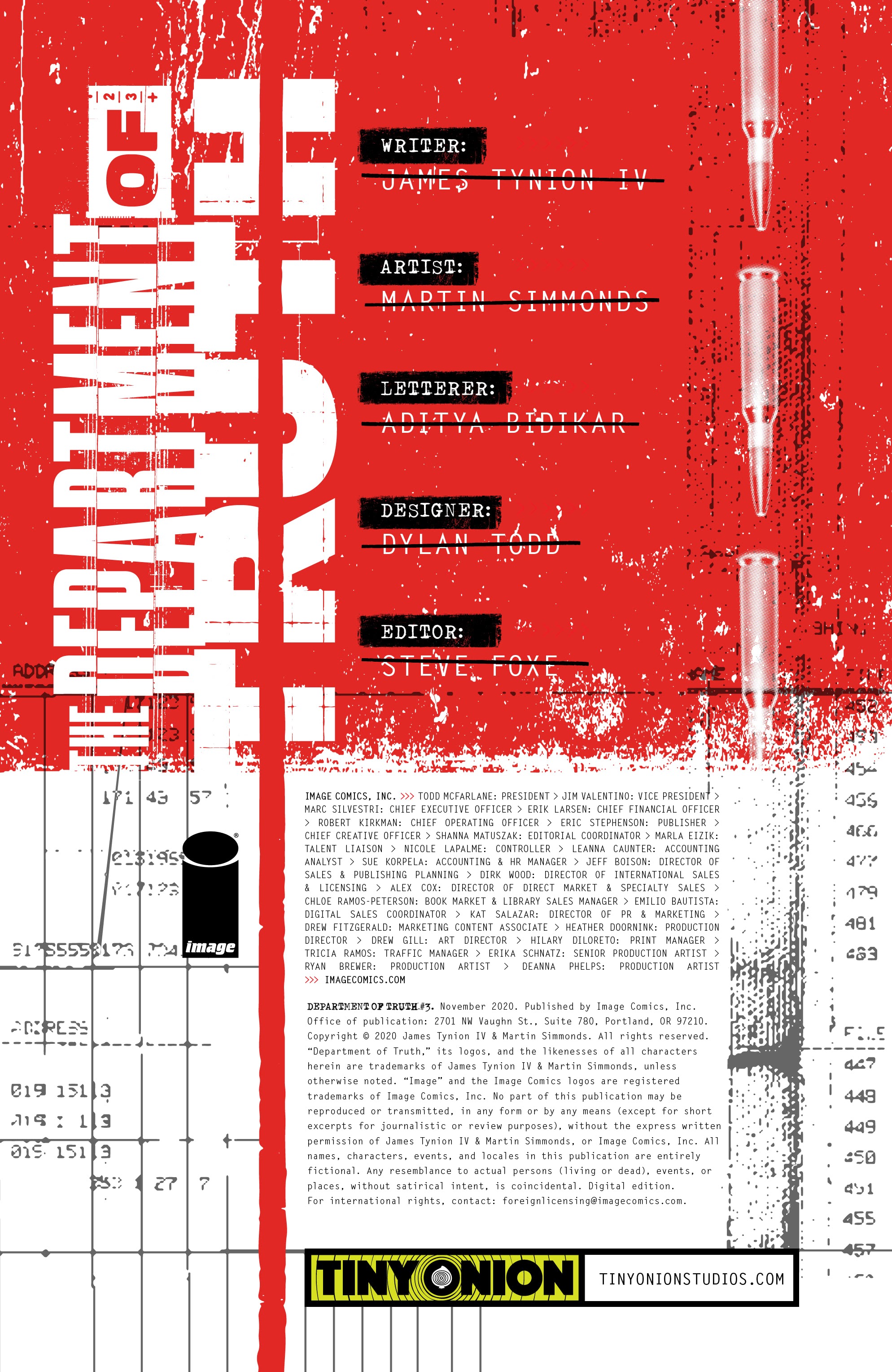 Read online The Department of Truth comic -  Issue #3 - 2