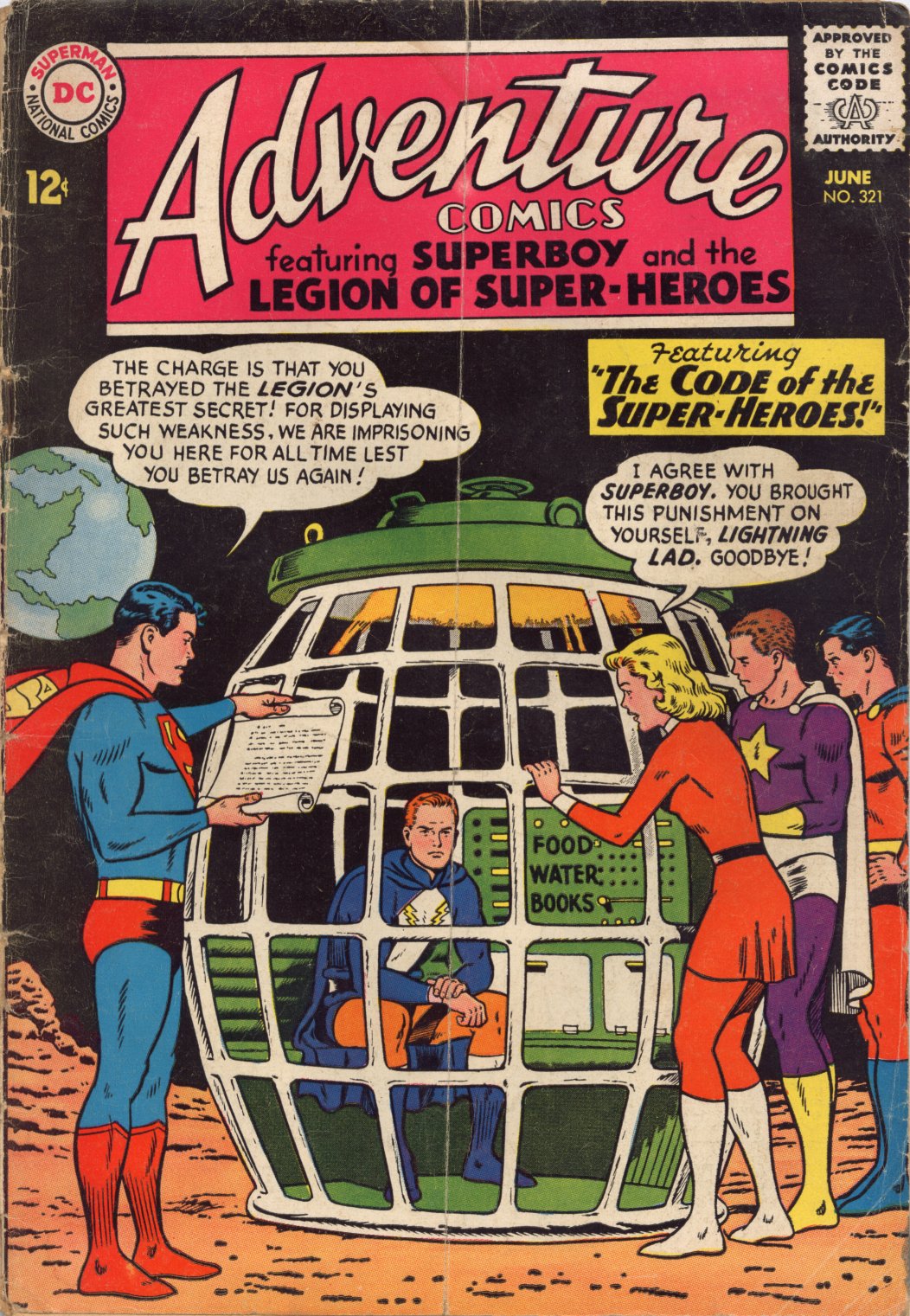 Read online Adventure Comics (1938) comic -  Issue #321 - 1