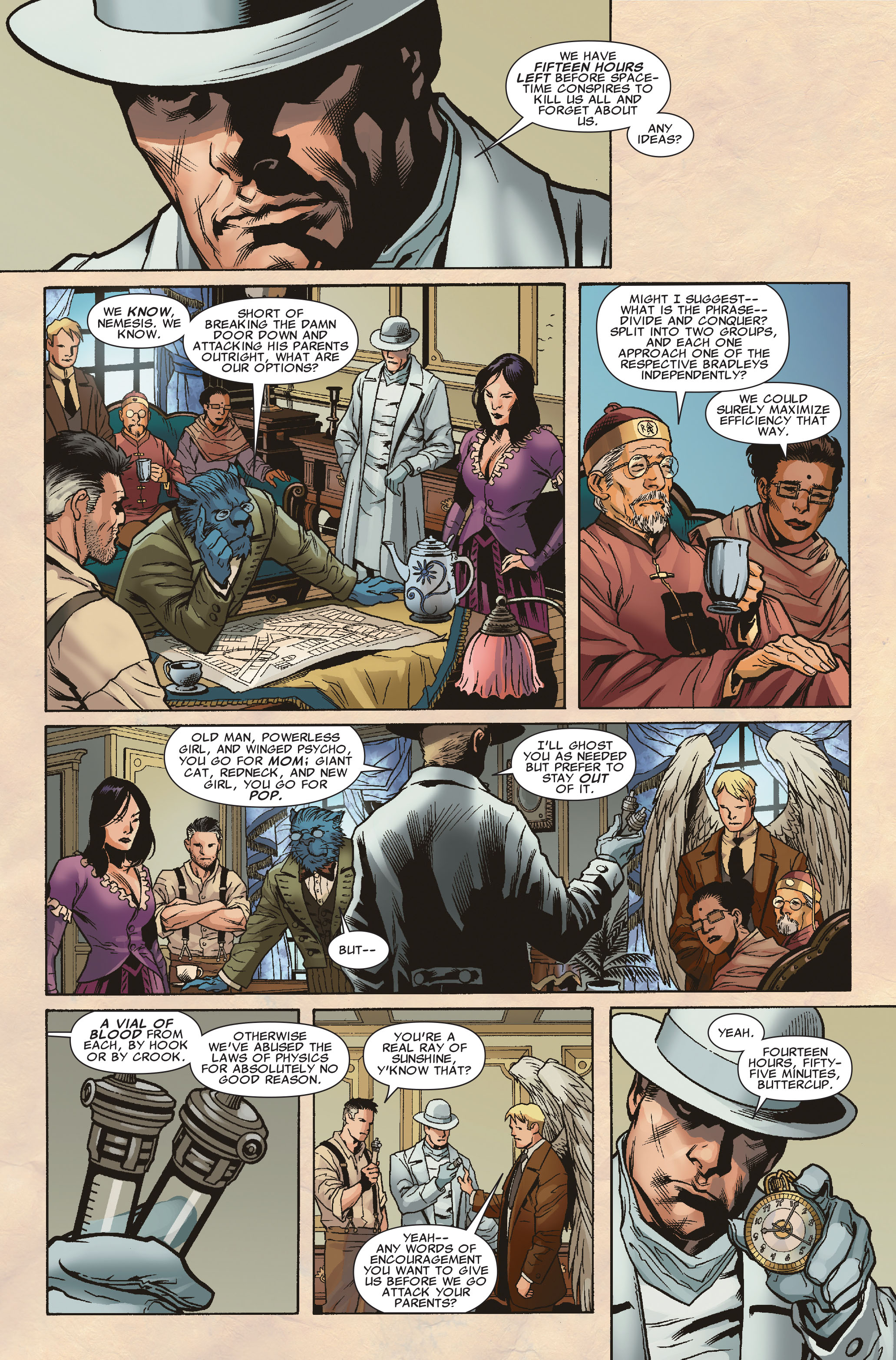 Read online Uncanny X-Men: Sisterhood comic -  Issue # TPB - 125