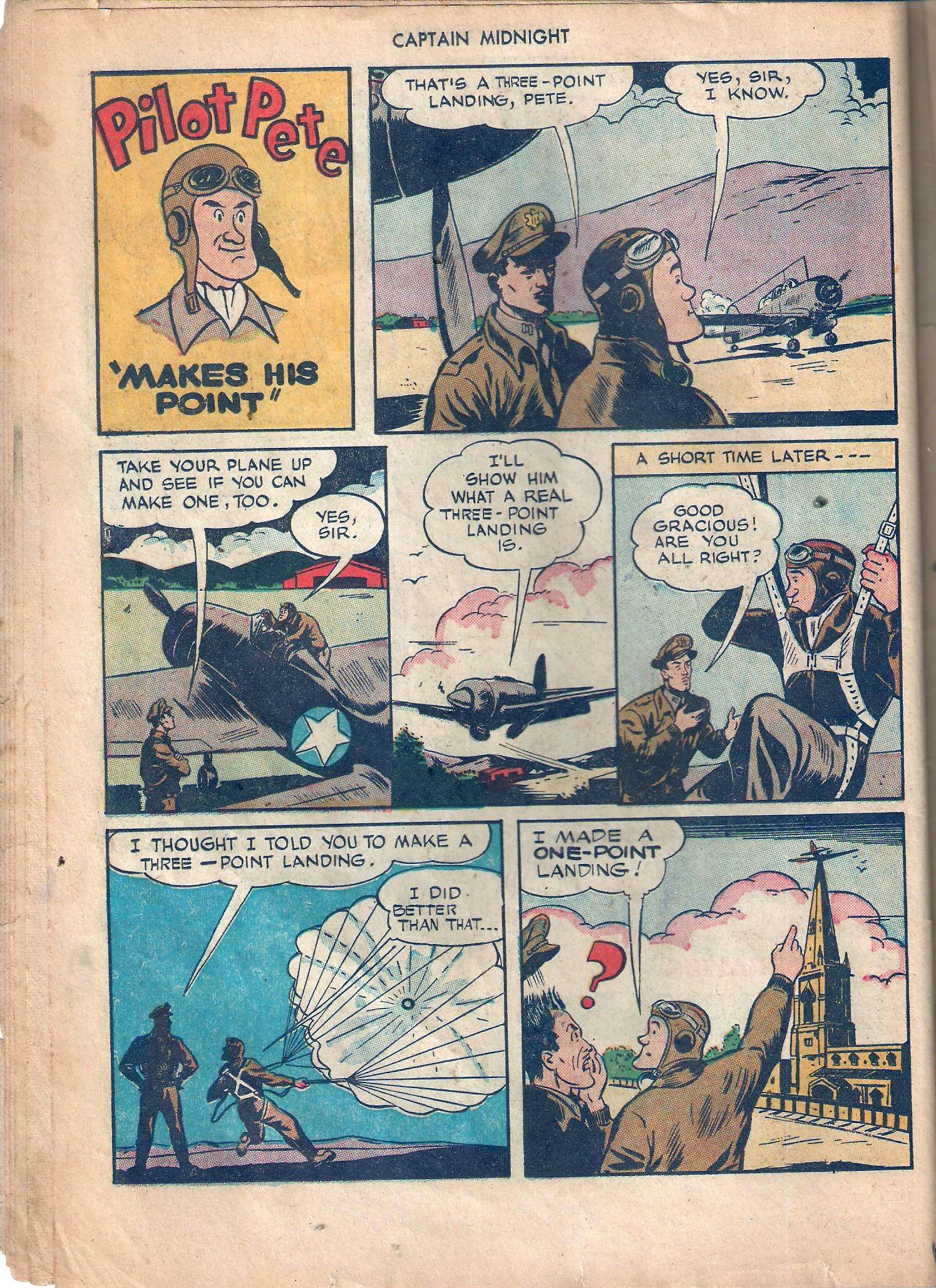 Read online Captain Midnight (1942) comic -  Issue #47 - 14