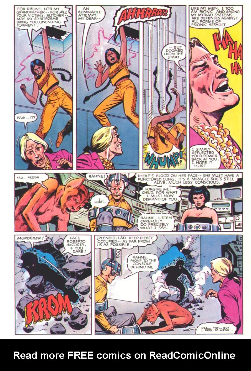 Read online Marvel Graphic Novel comic -  Issue #4 - The New Mutants - 42